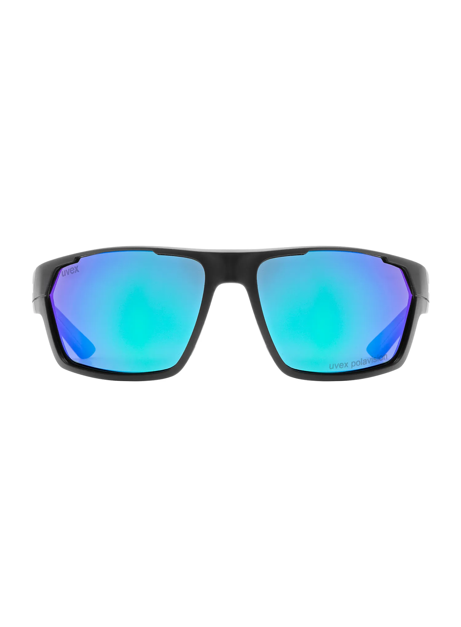 Uvex Sportstyle 233 P Polarizált napszemüveg - black matt/mirror green