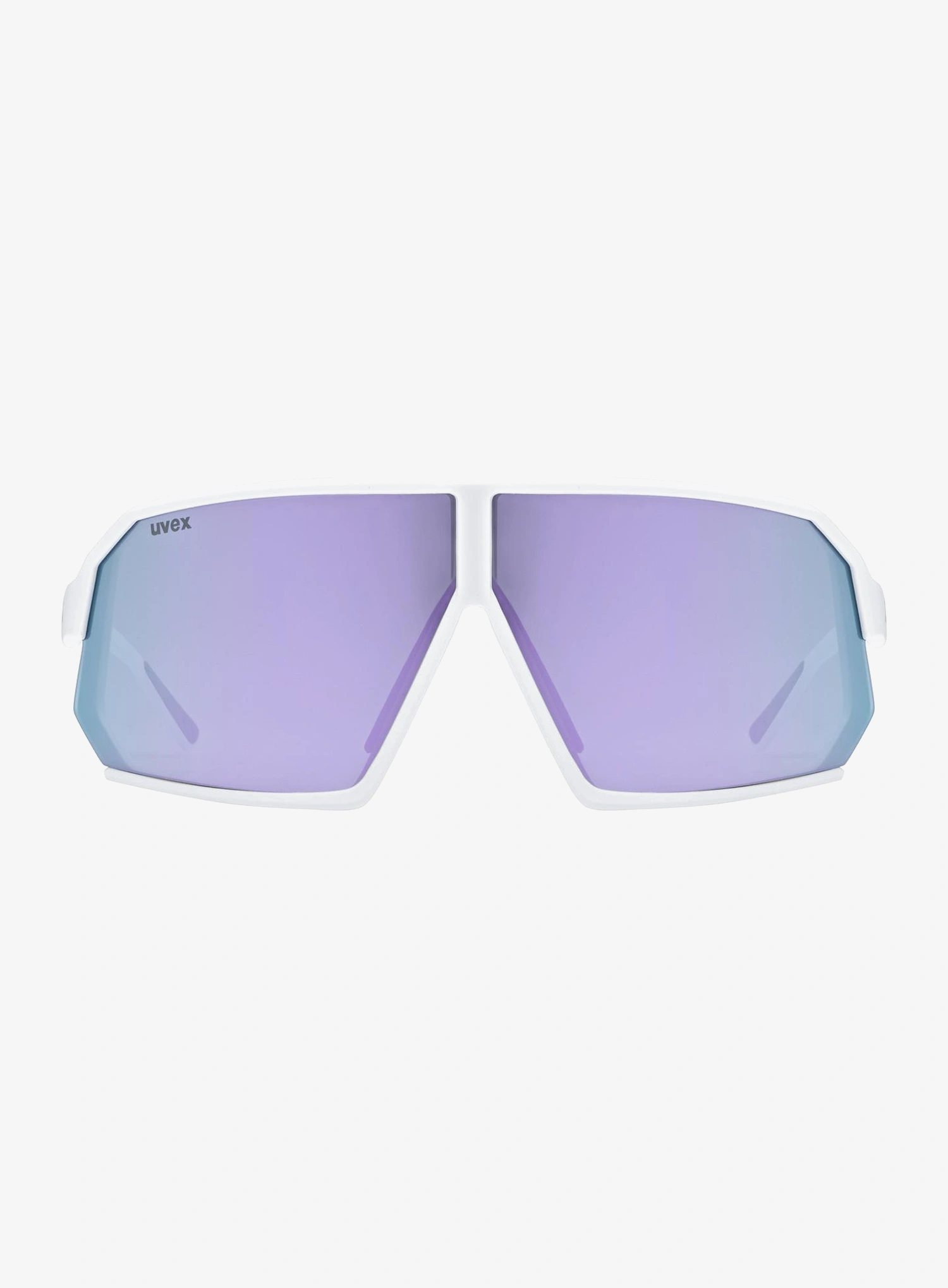 Uvex Sportstyle 237 Napszemüveg - white matt/mirror lavender