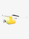 Uvex Pace Stage S CV Kerékpáros szemüveg - white matt/mirror yellow