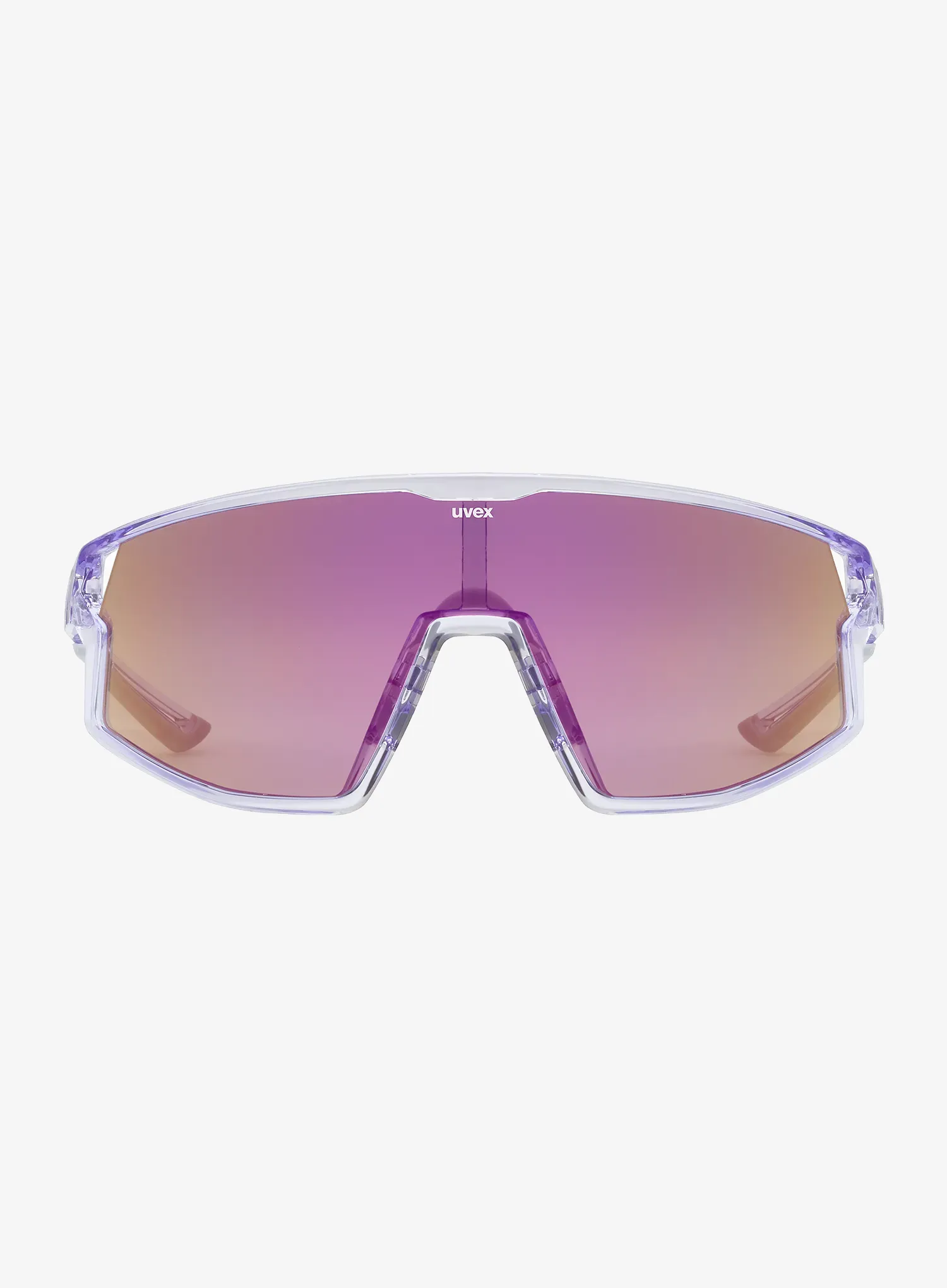 Uvex Skyryse Kerékpáros szemüveg - clear purple/lavender