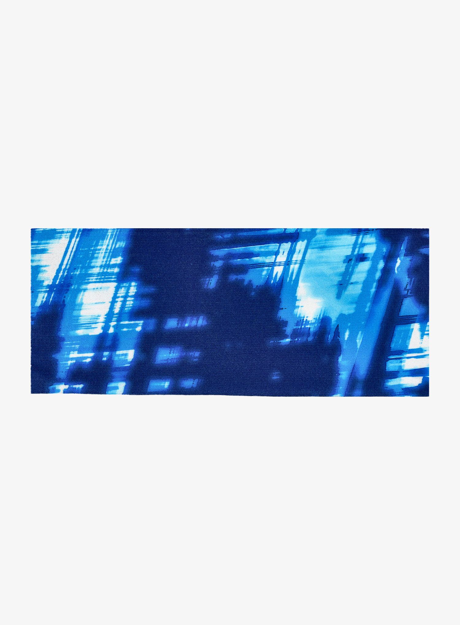 Buff Coolnet UV Wide Headband Fejpánt - attel blue