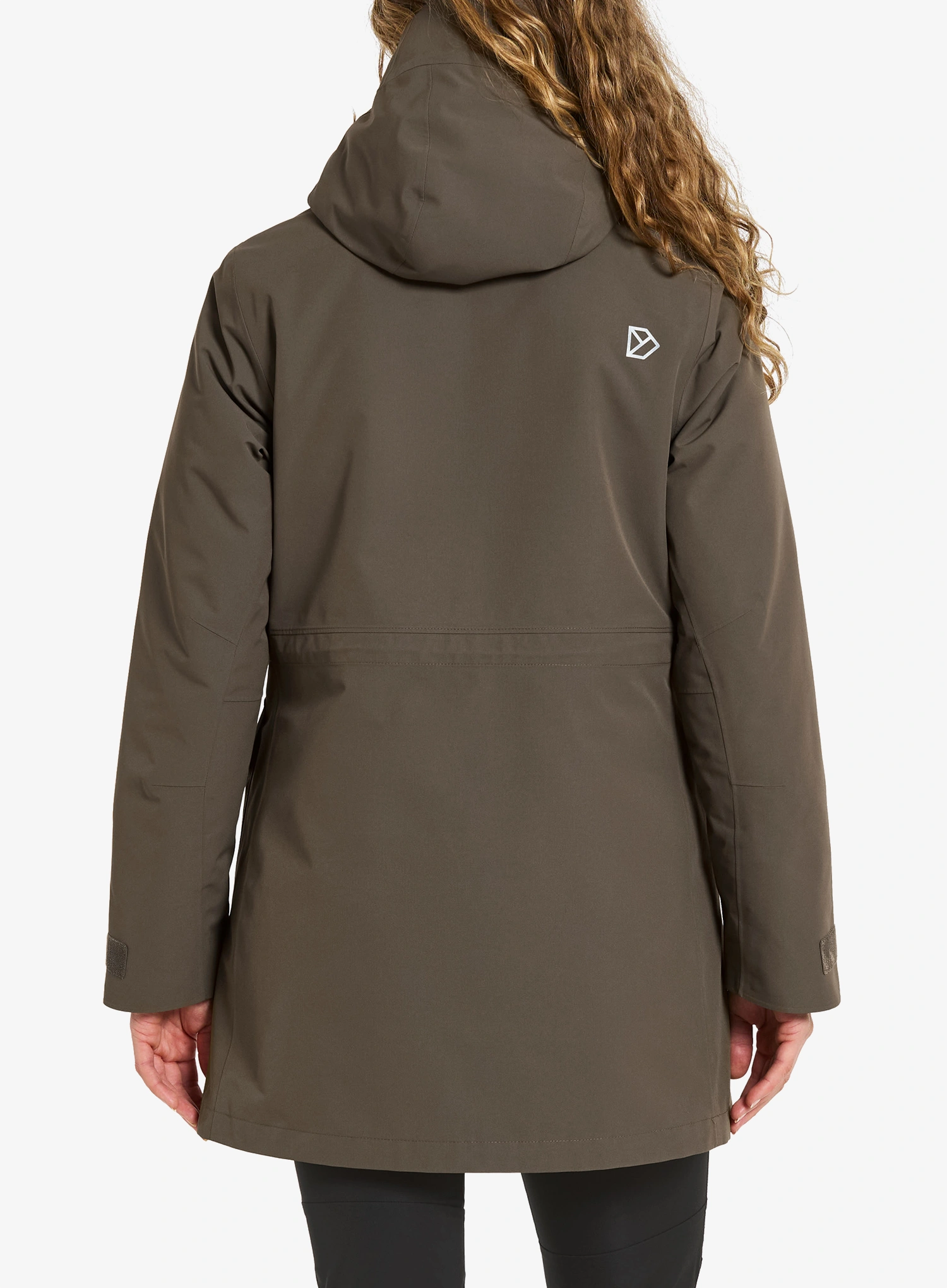 Didriksons Harriet Parka Női téli parka - mocha brown