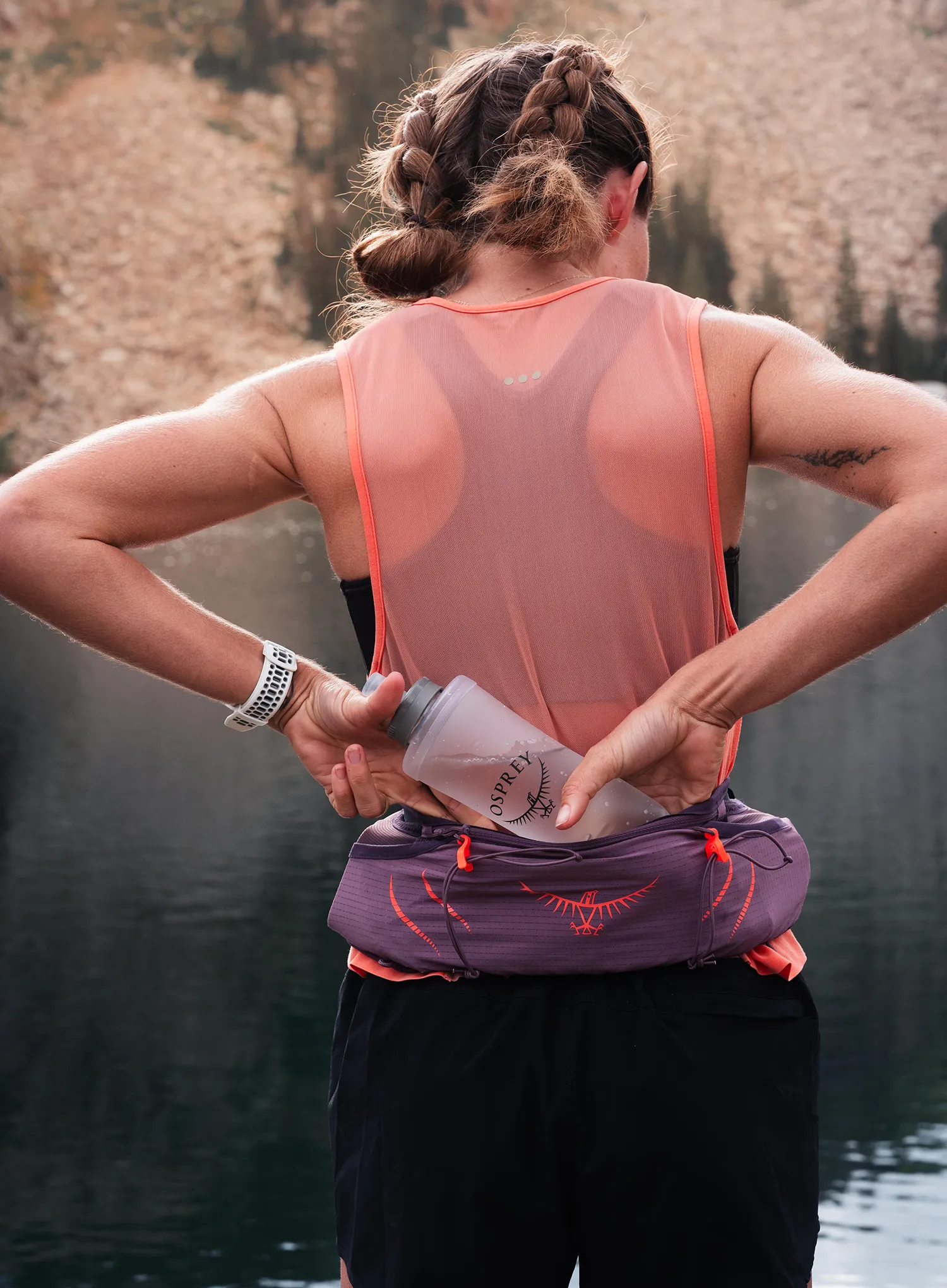 Osprey Duro Dyna Pro Belt Övtáska futáshoz - purple dusk