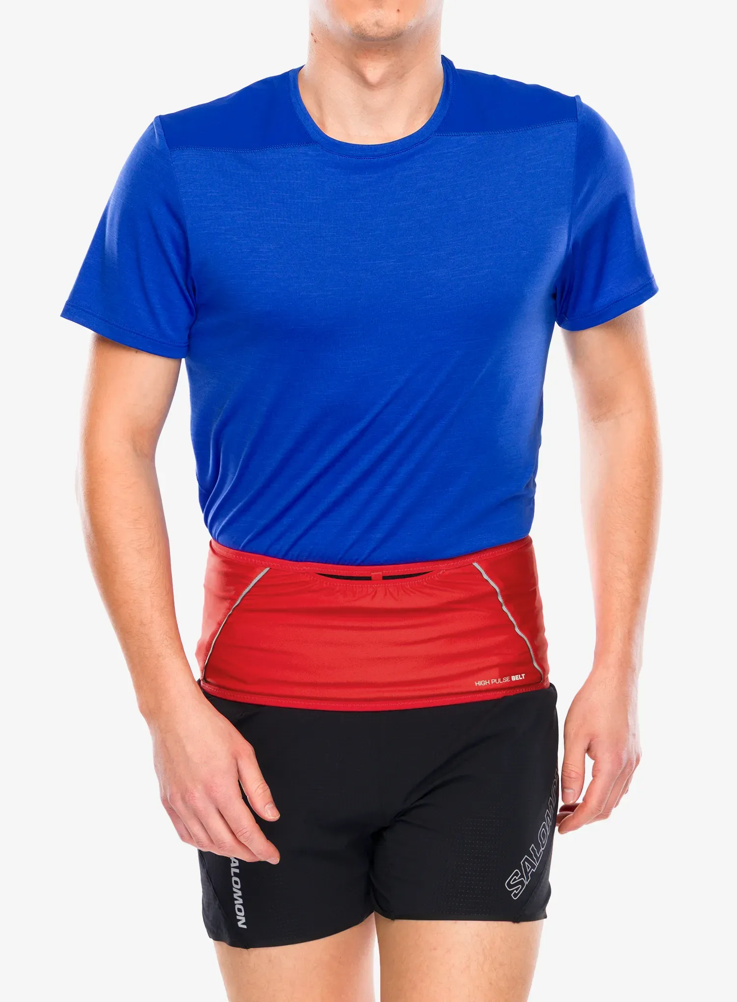 Salomon High Pulse Belt Övtáska futóknak - high risk red/black