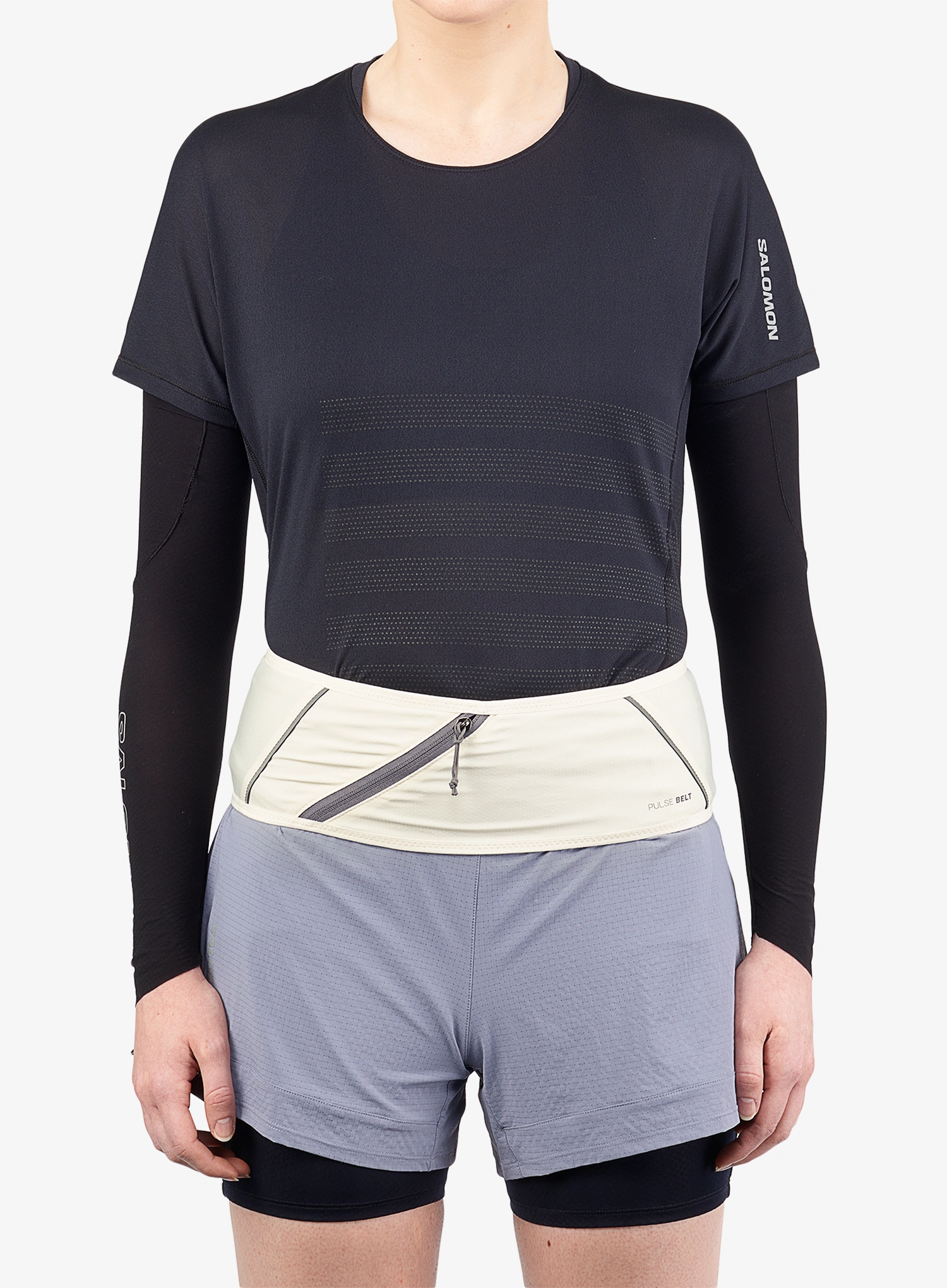 Salomon Pulse Belt Övtáska futóknak - icicle/castelrock