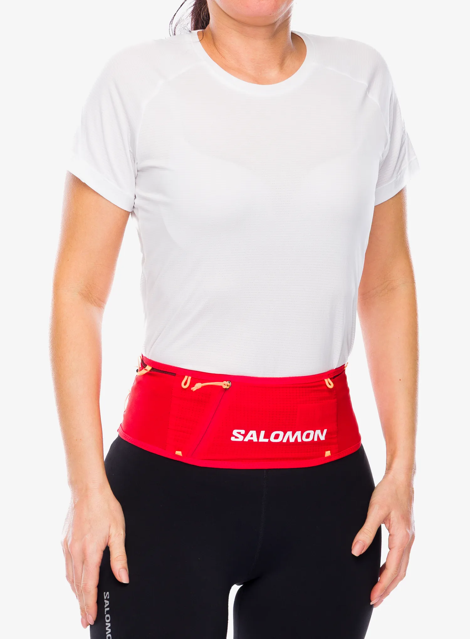 Salomon S/Lab Belt Övtáska futóknak - fiery red/andorra/orange