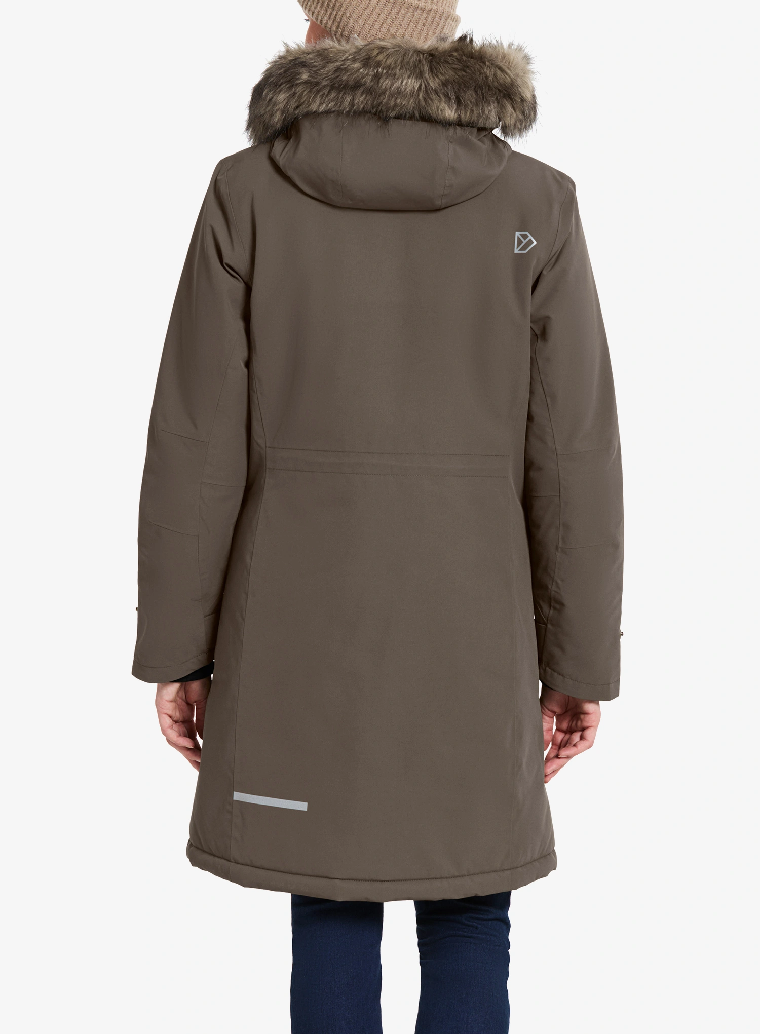 Didriksons Erika Parka 3 Női téli parka - mocha brown