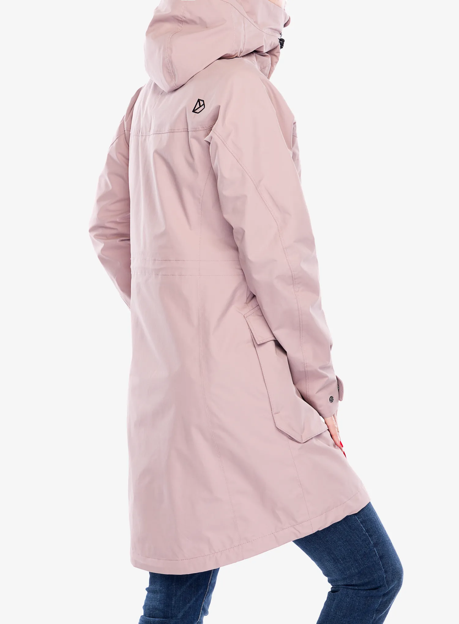 Didriksons Thelma Parka 10 Női esőkabát - oyster lilac