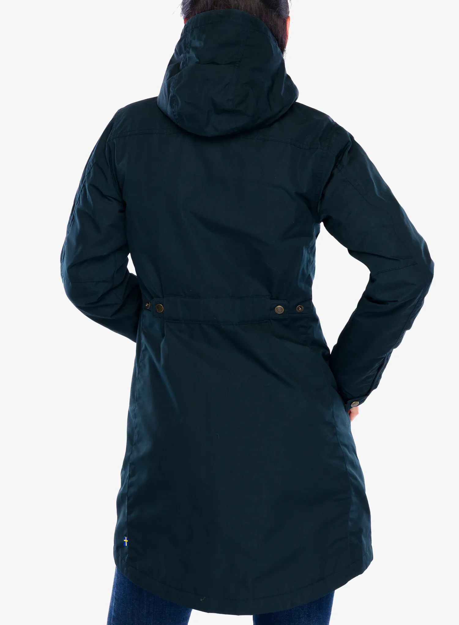 Fjallraven Kiruna Padded Parka Női kabát - dark navy