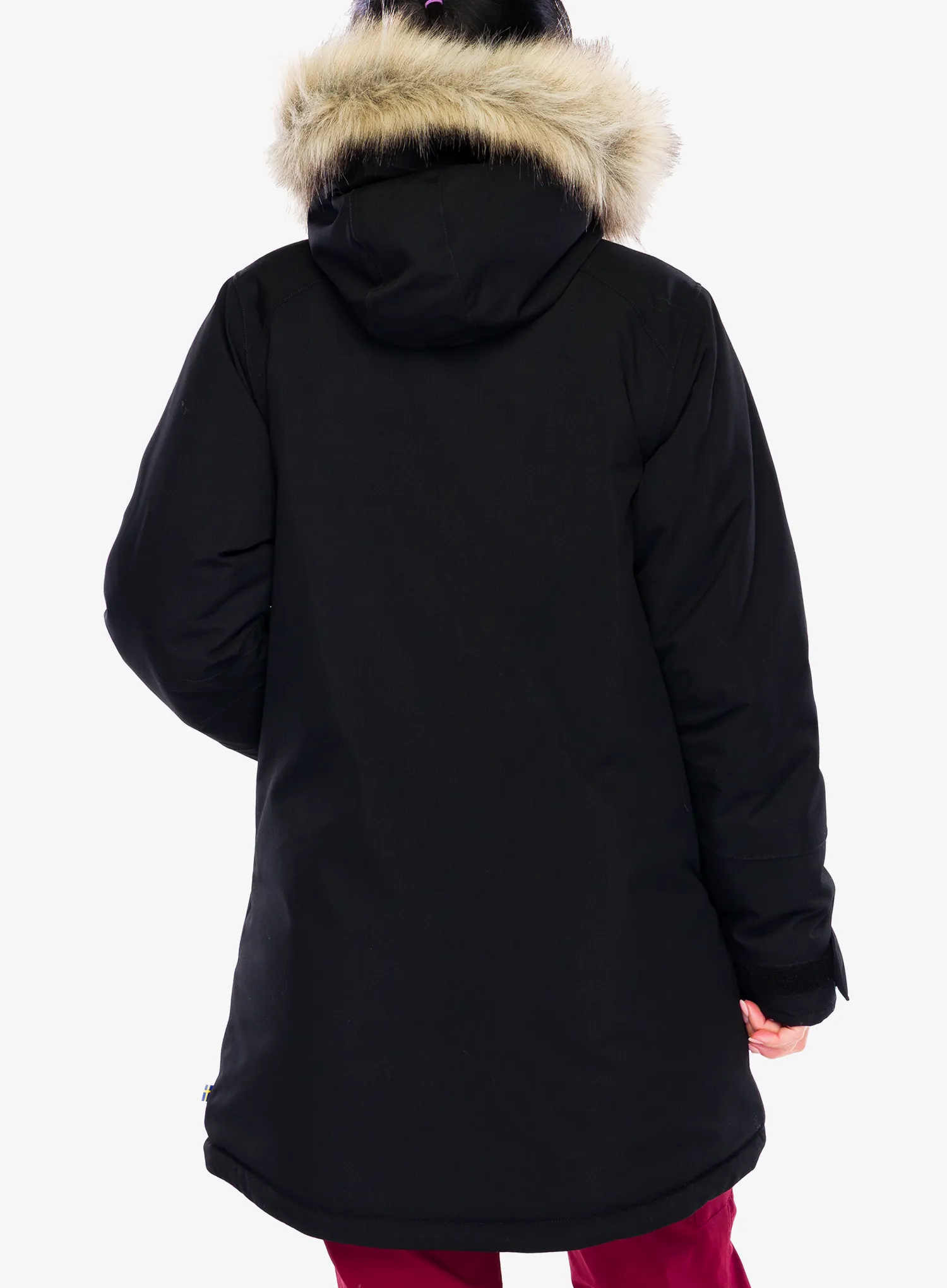 Fjallraven Nuuk Parka Női téli parka - black/black