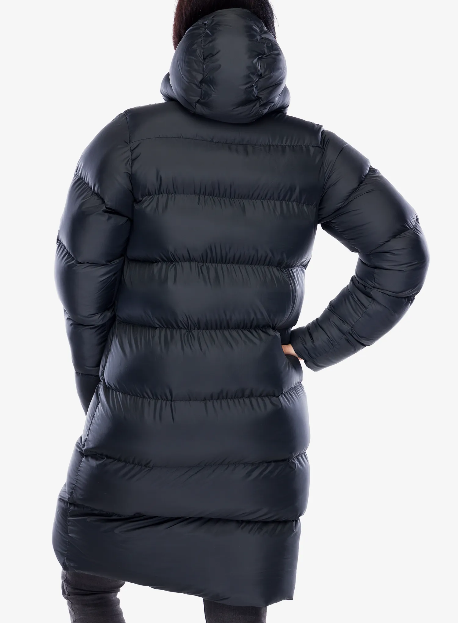 Haglofs Long Mimic Parka Női utcai kabát - true black