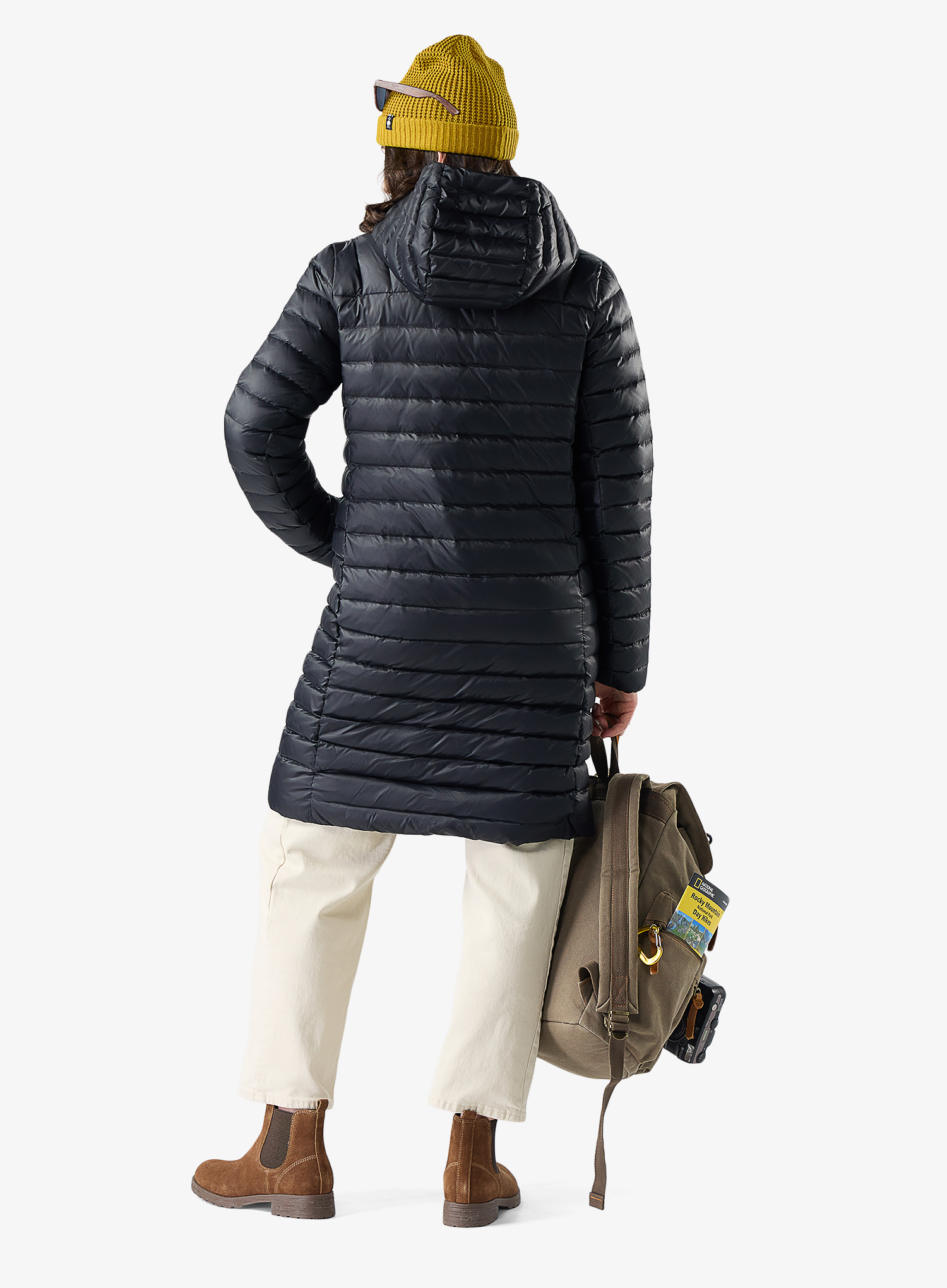 Smartwool Winterloft Hooded Parka Női utcai kabát - black