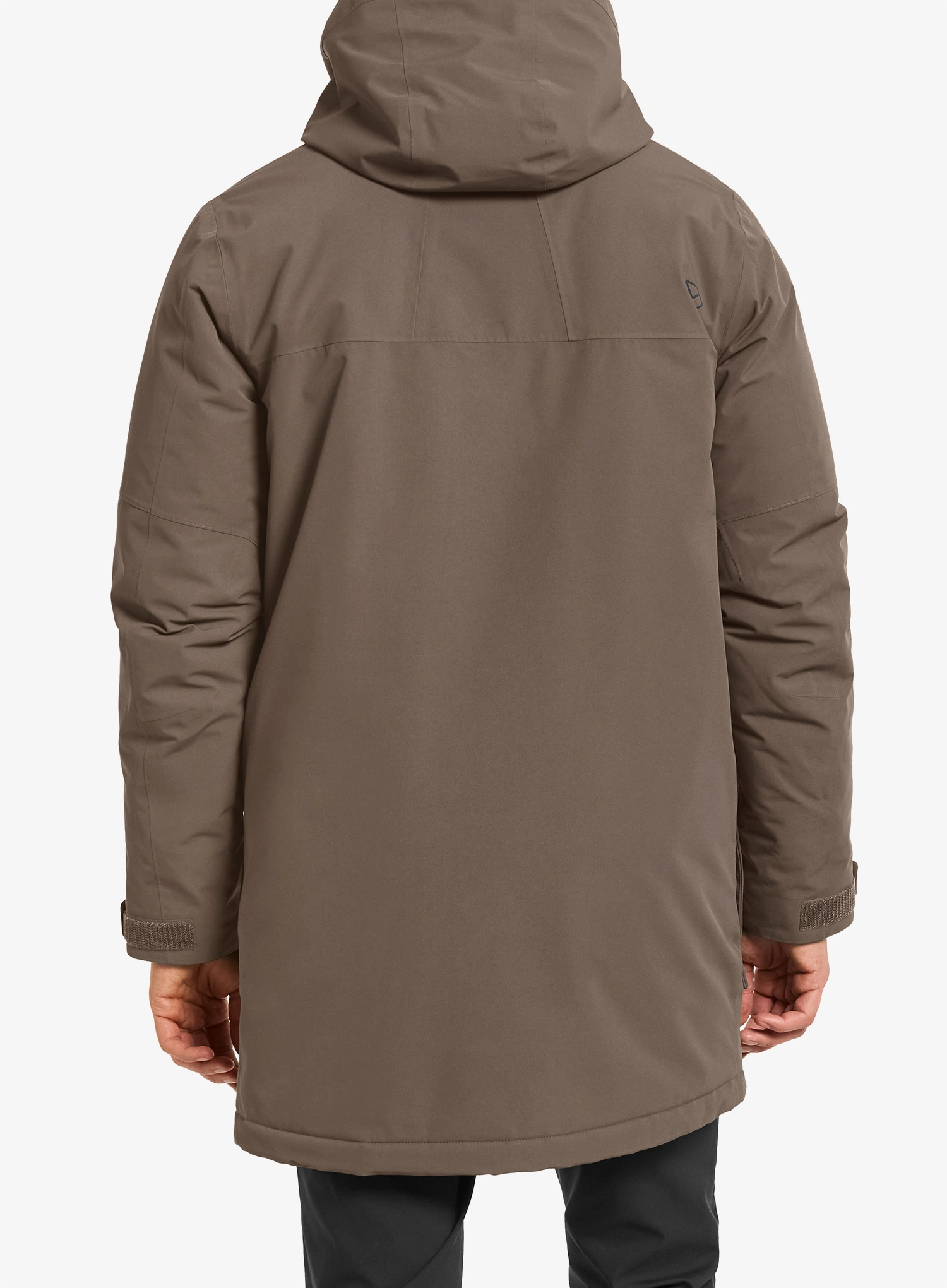 Didriksons Drew Parka 8 Bélelt kabát - mocha brown