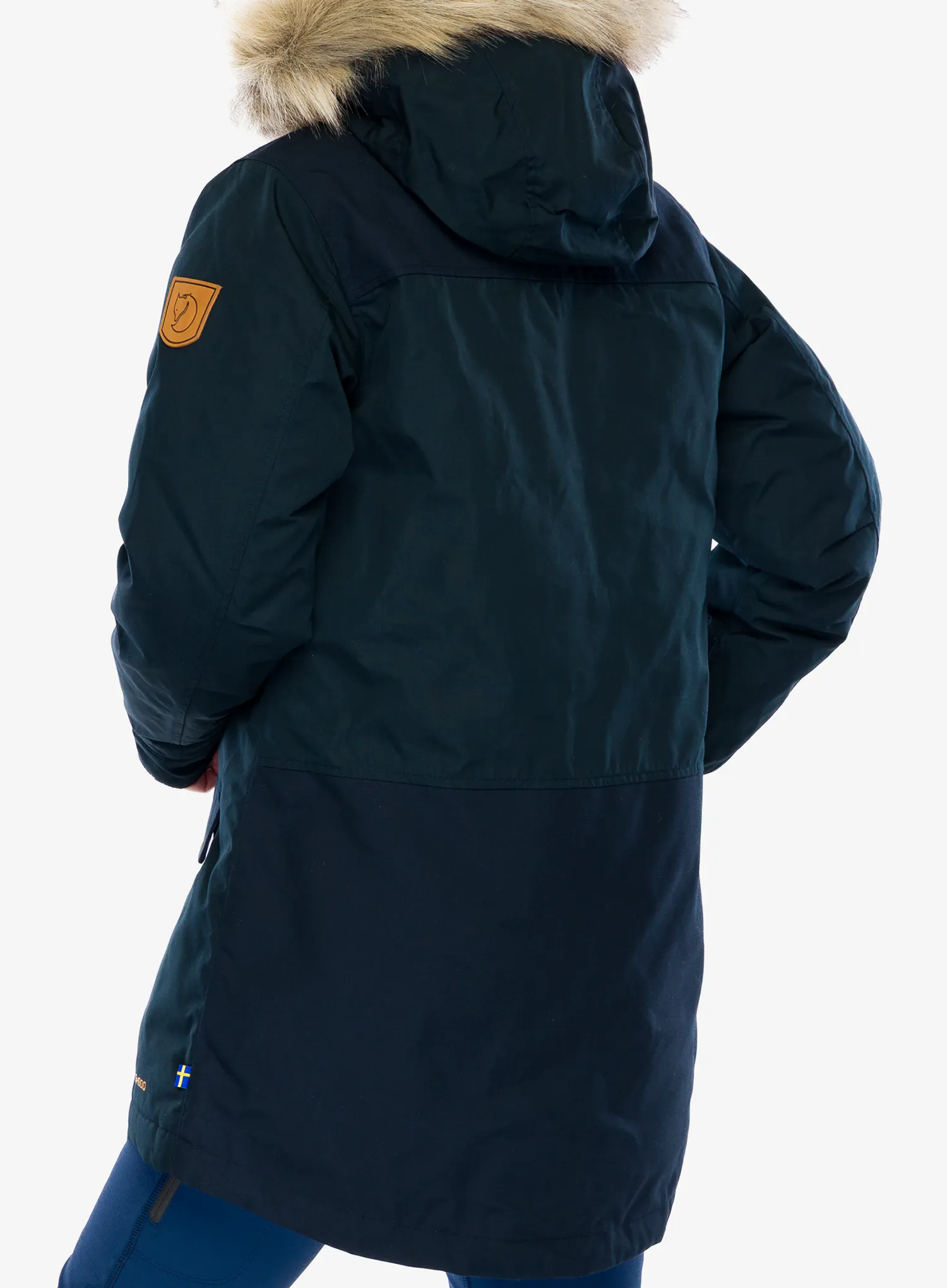 Fjallraven Singi Down Jacket Női téli parka - dark navy