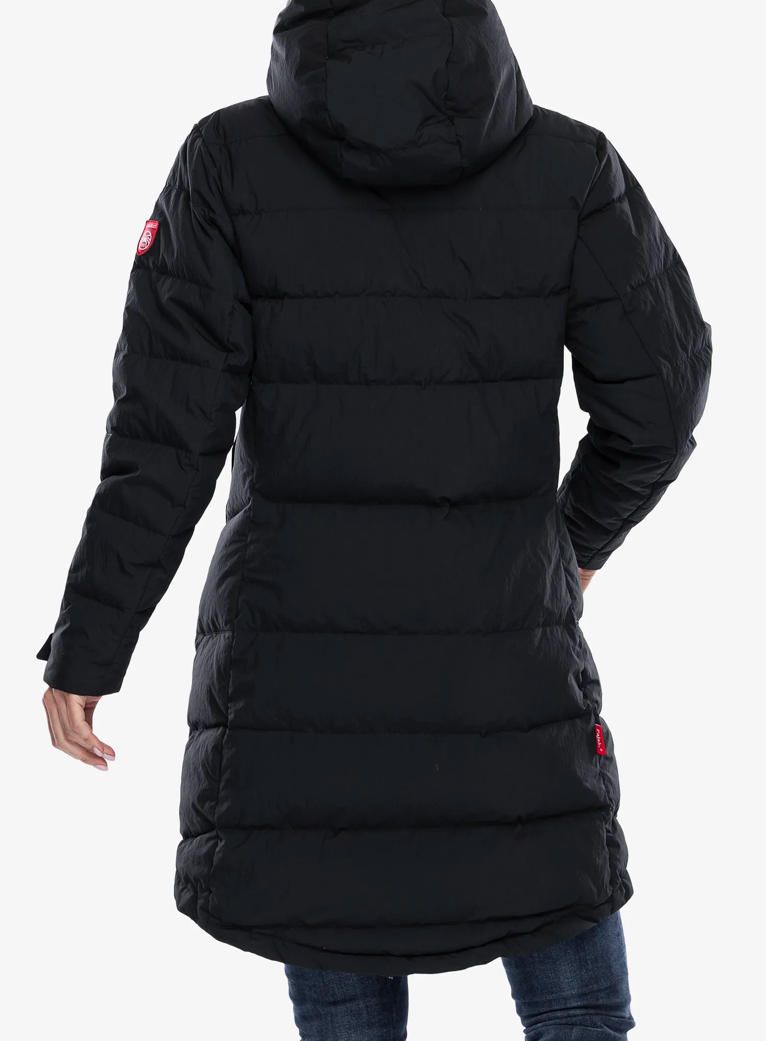 Pajak The Coat Női tollkabát - black