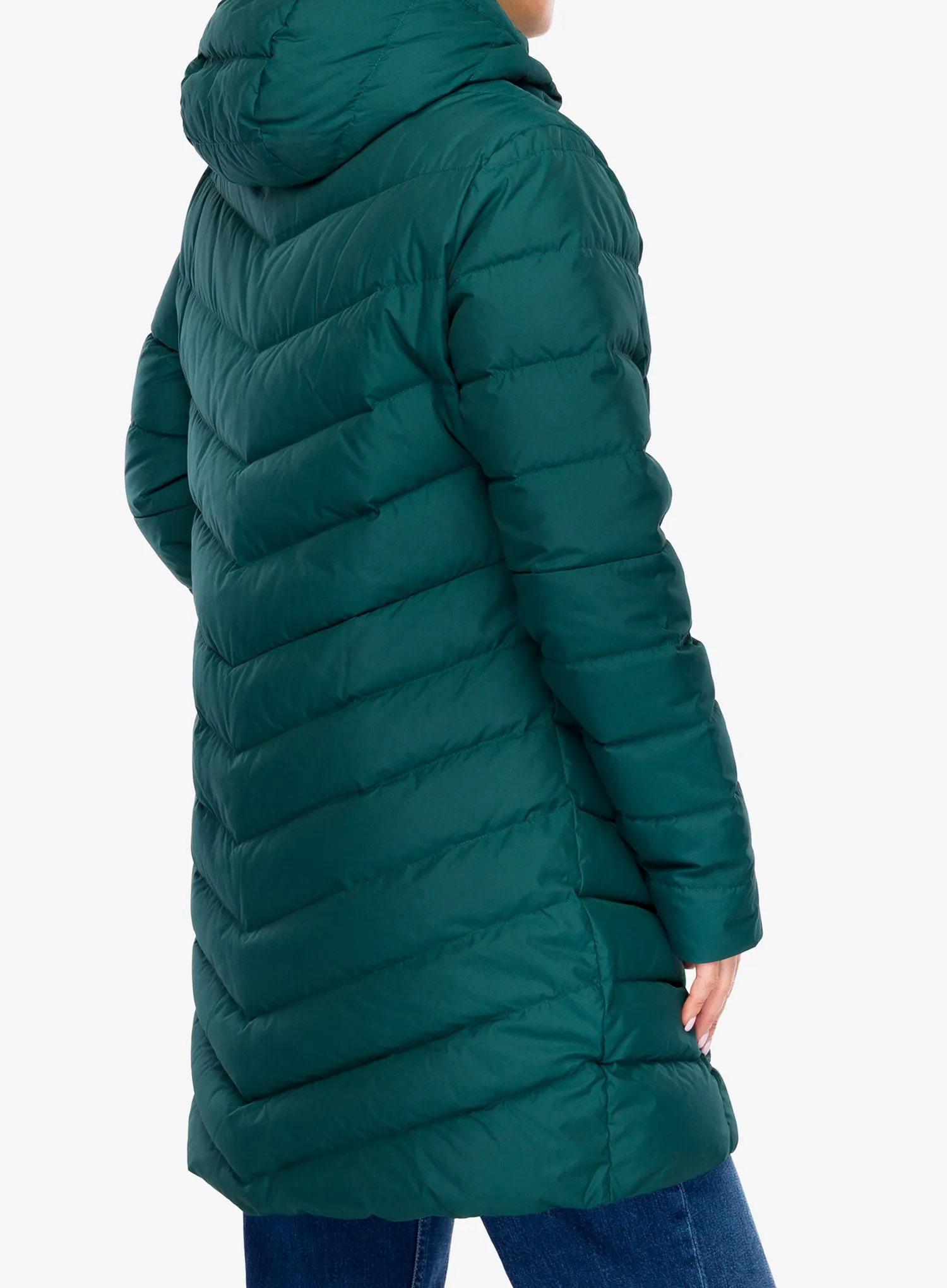 Vaude Annecy Down Coat Női tollkabát - deep pond