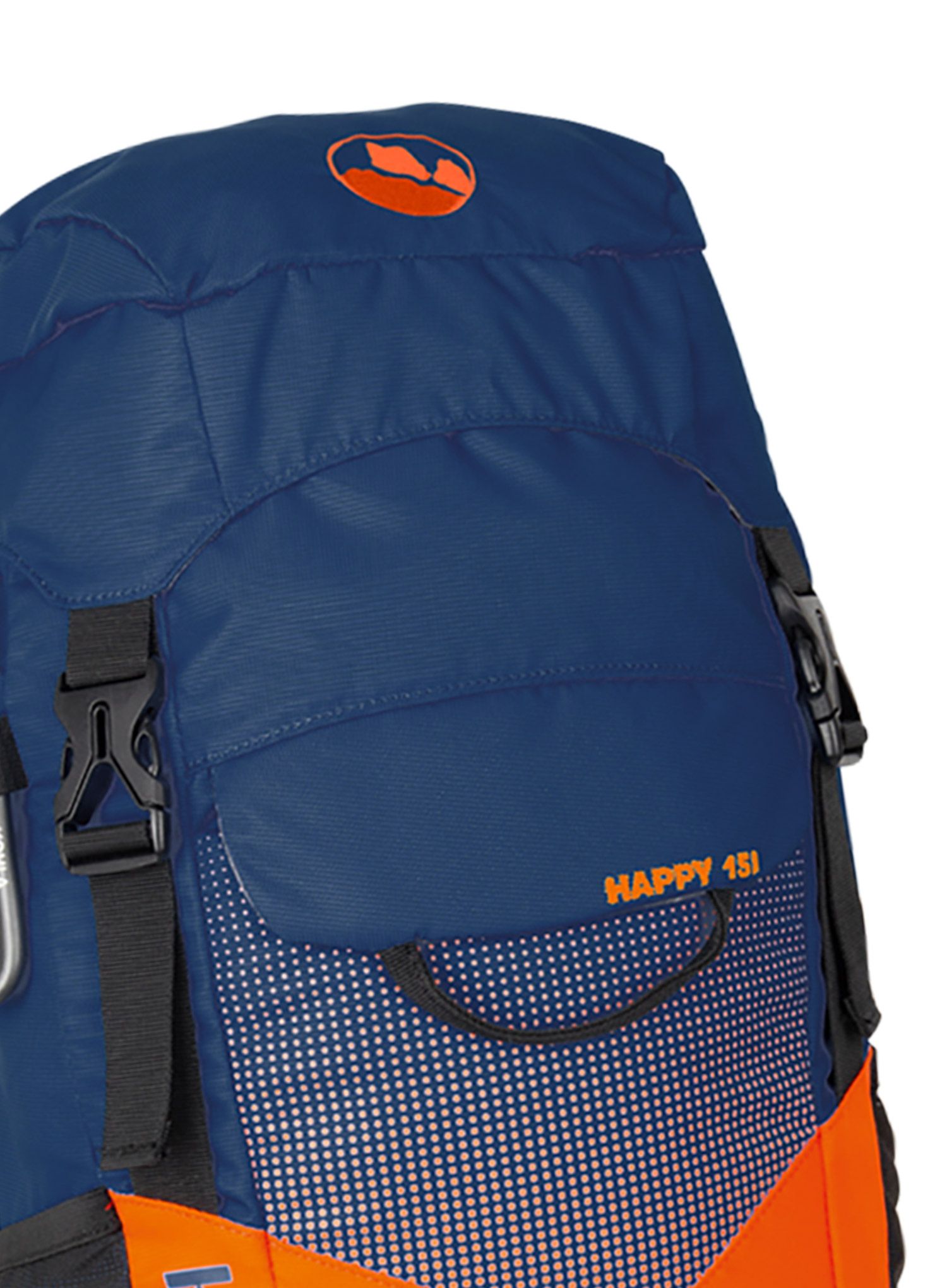 Kohla Happy 15L Baba hátizsák - navy peony/red orange