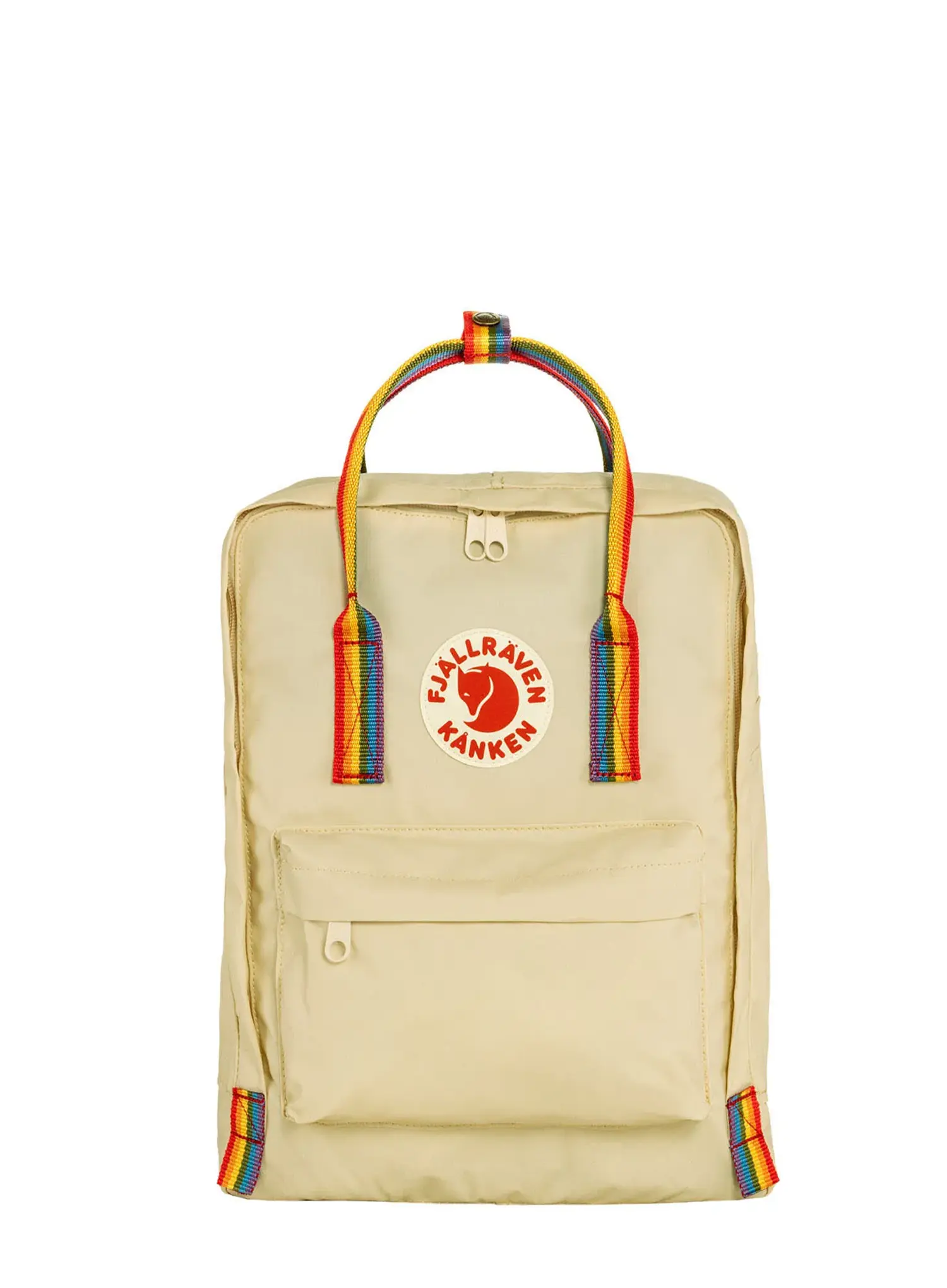 Fjallraven Kanken Rainbow Hátizsák - light oak/patt