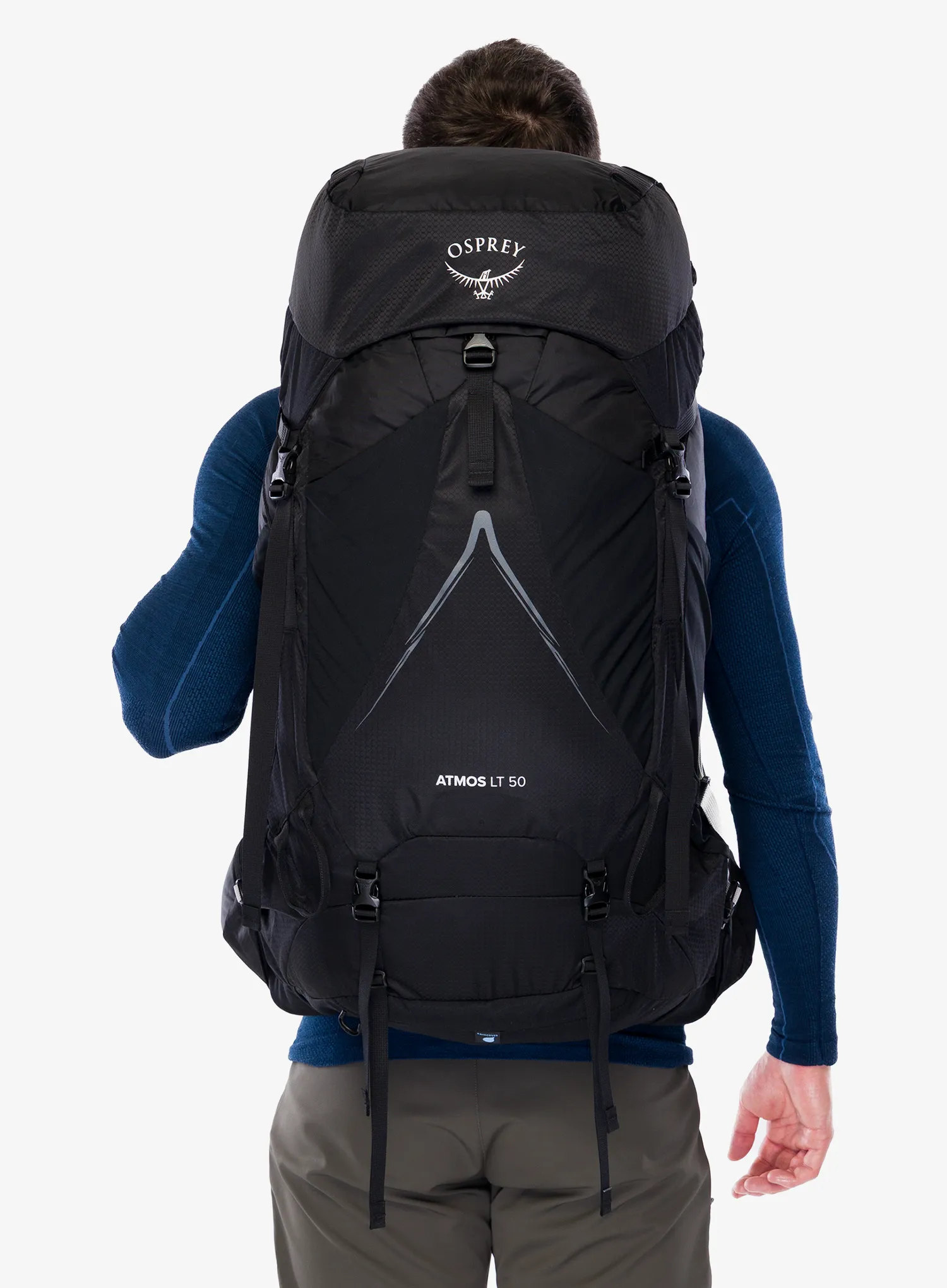 Osprey Atmos AG LT 50 Hegymászó hátizsák - black