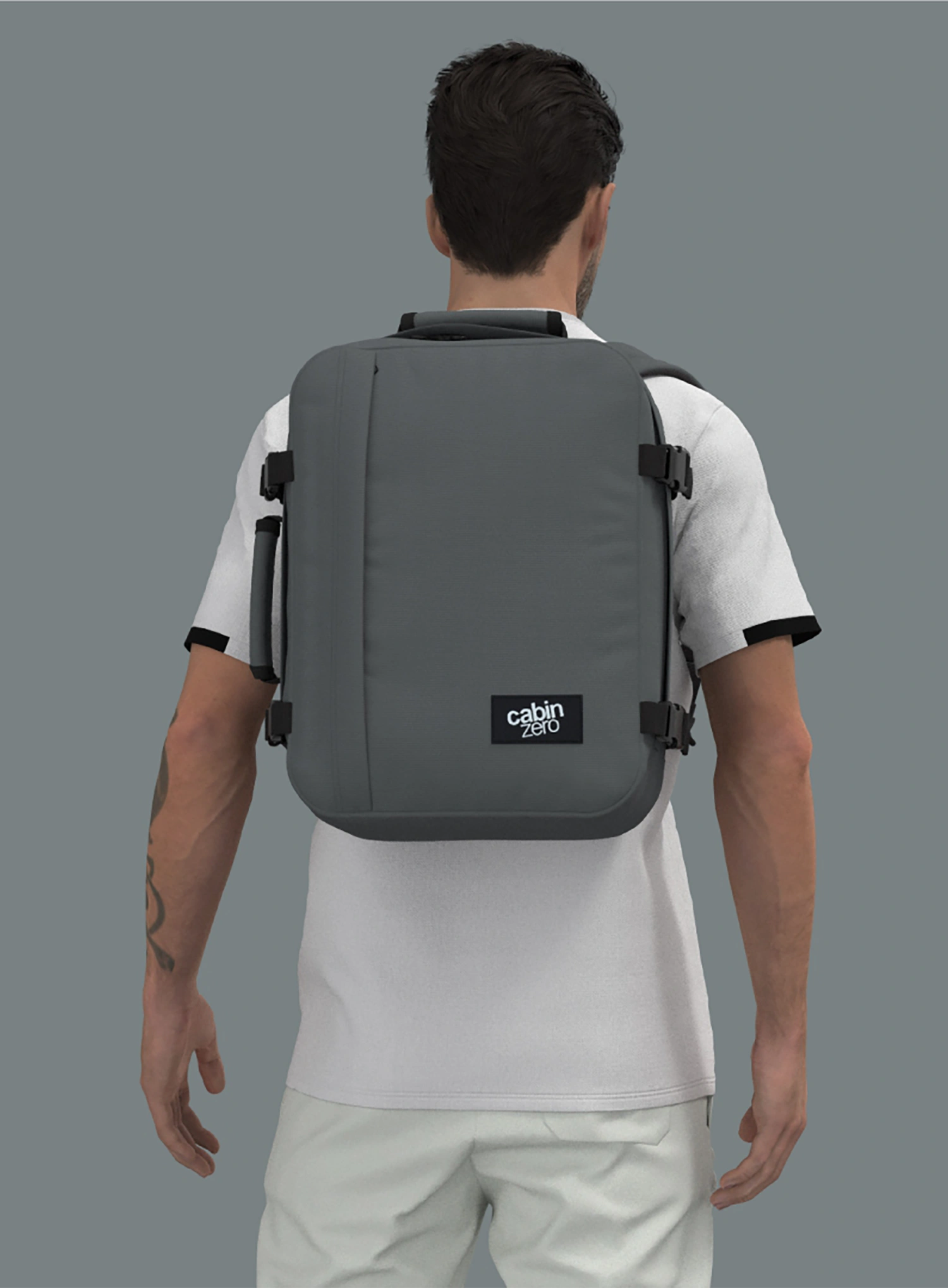 CabinZero Classic 28 L Kabin hátizsák - original grey