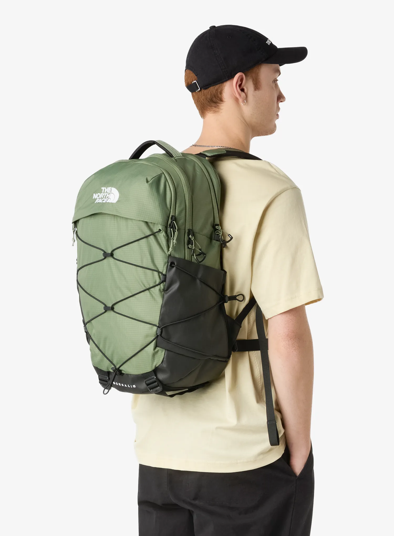 The North Face Borealis Városi hátizsák - bark mist/tnf black
