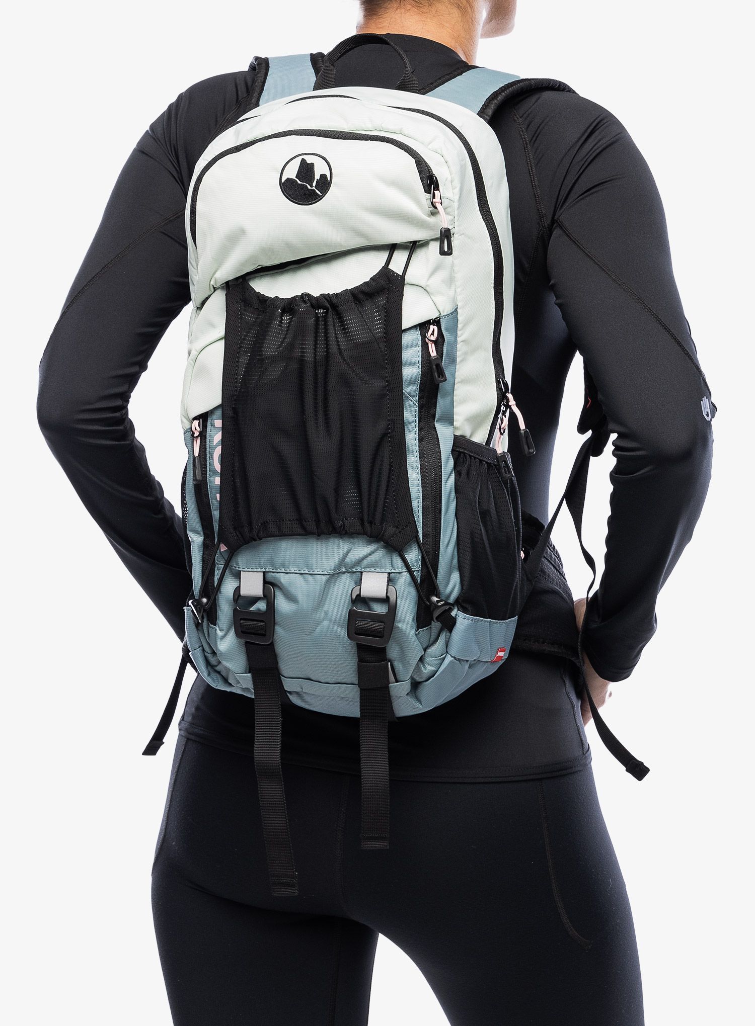 Kohla Challenger 16L Kerékpáros hátizsák - stormy sea/milky green