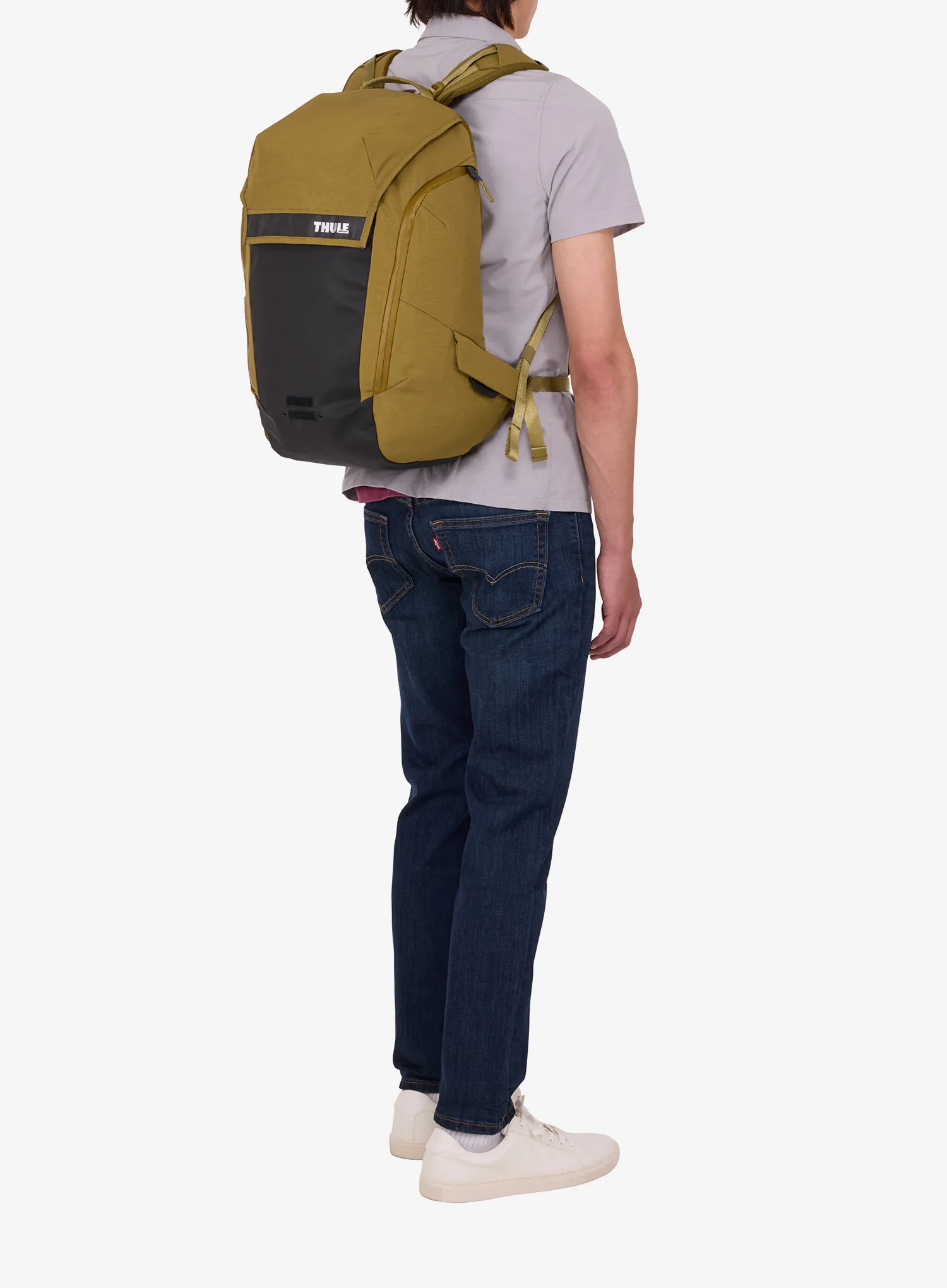 Thule Paramount Commuter Backpack 28L Kerékpáros hátizsák - nutria