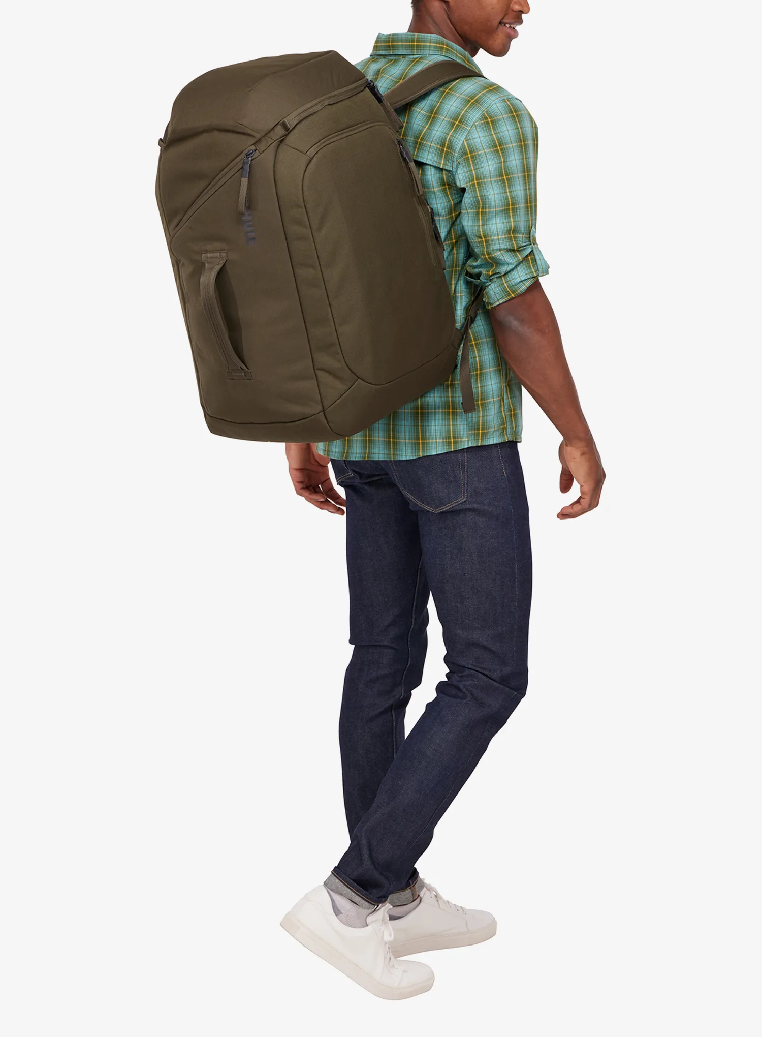 Thule RoundTrip Boot Backpack 60 L Hátizsák - deep khaki