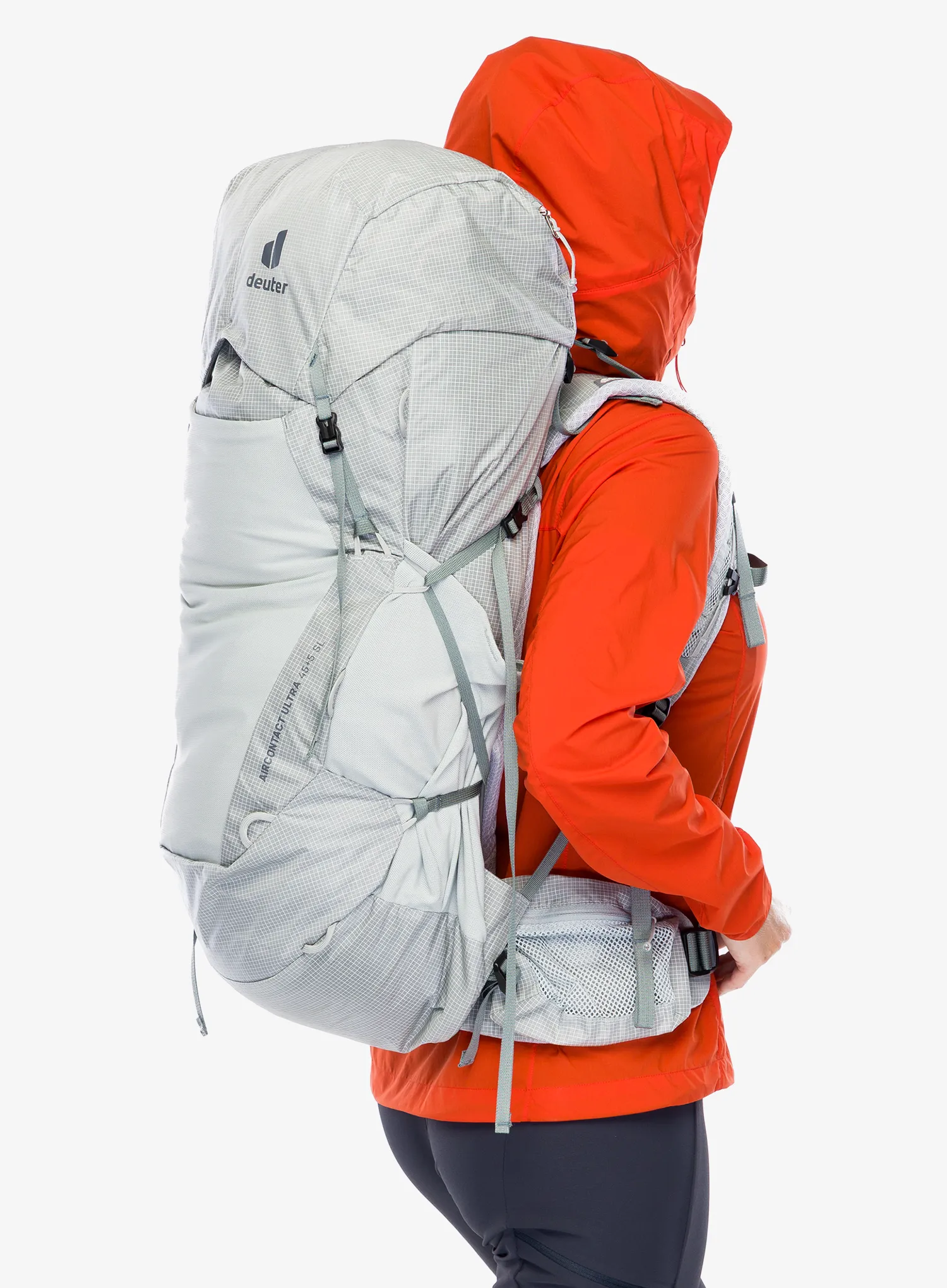 Deuter Aircontact Ultra 45 + 5 SL Női túrahátizsák - tin/shale