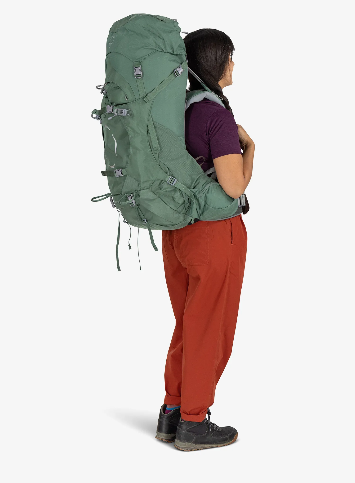 Osprey Ariel 55 Női túrahátizsák - koseret green