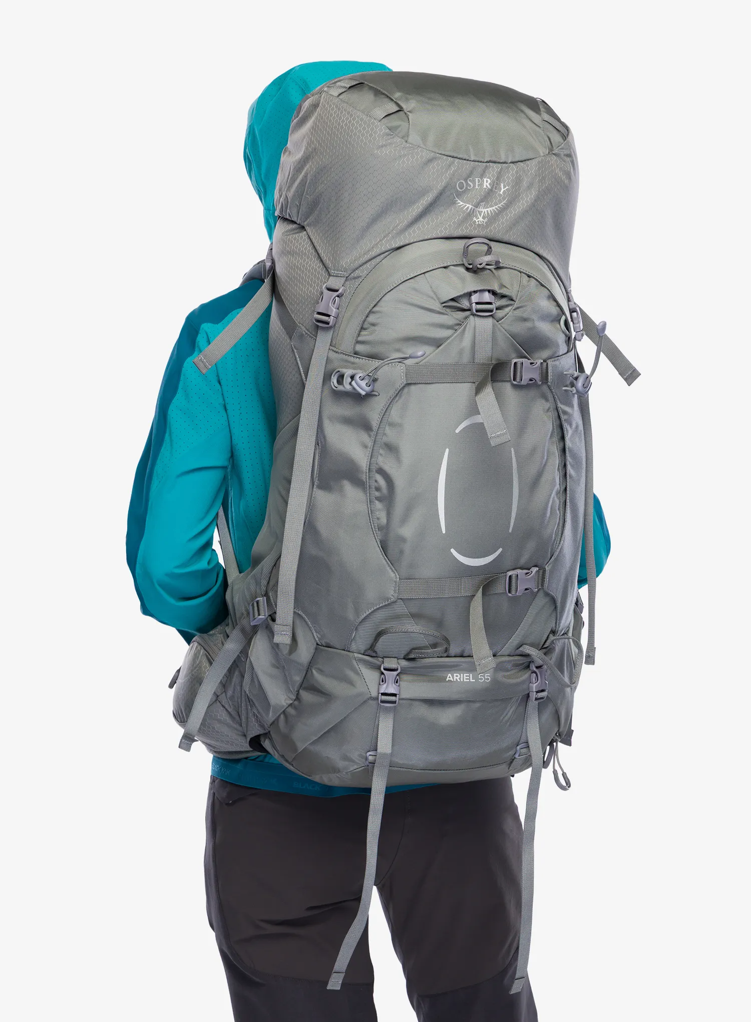Osprey Ariel 55 Női túrahátizsák - medium gray