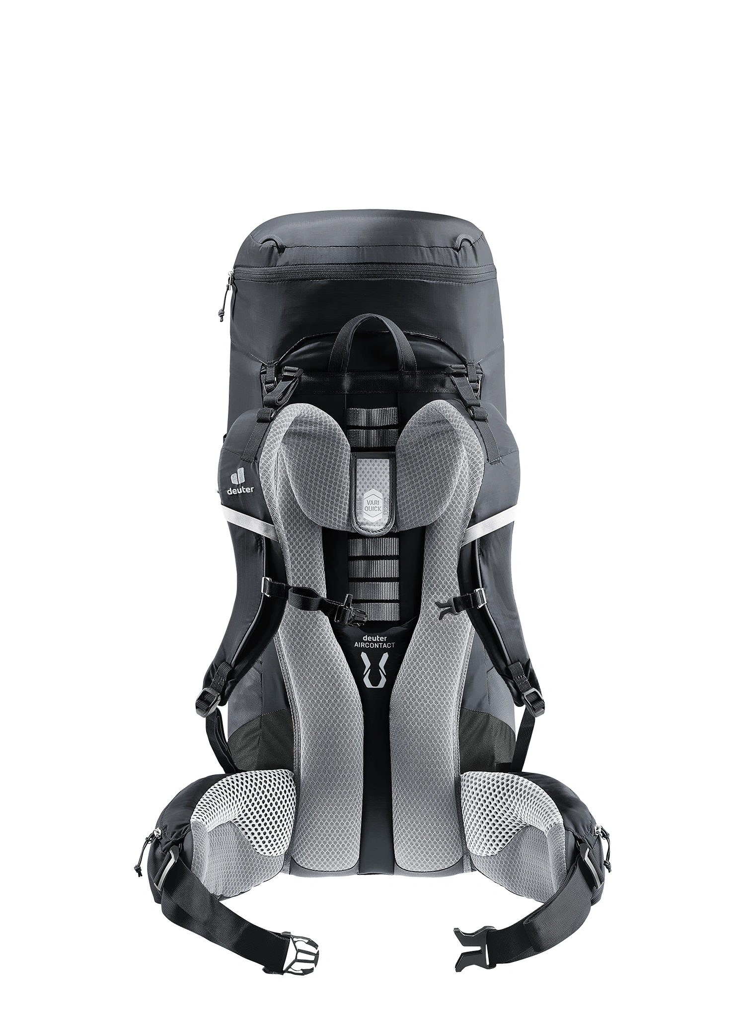 Deuter Aircontact Lite 50 + 10 Túrahátizsák - black/graphite
