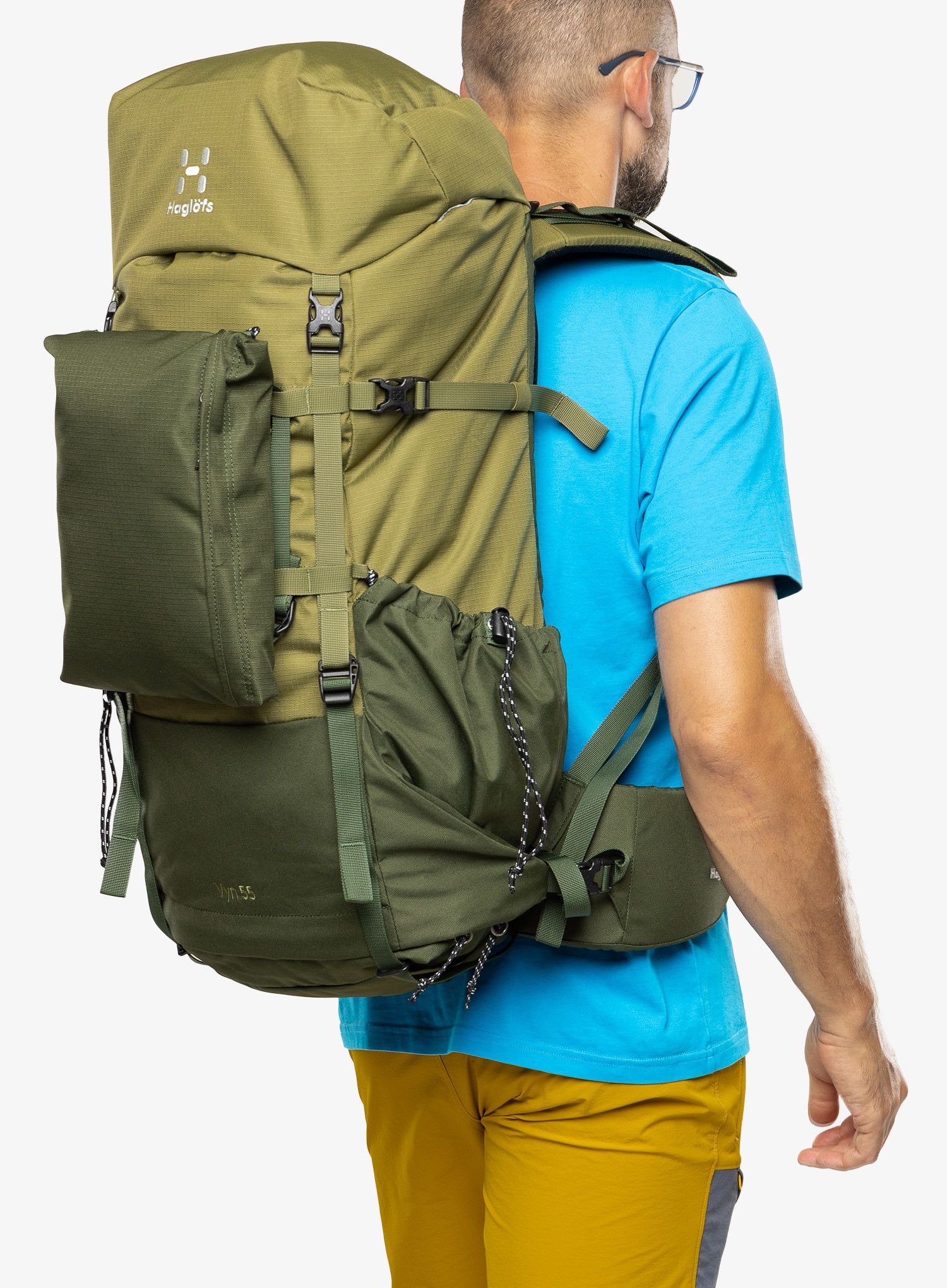 Haglofs VYN 55 Túrahátizsák - seaweed green/olive green