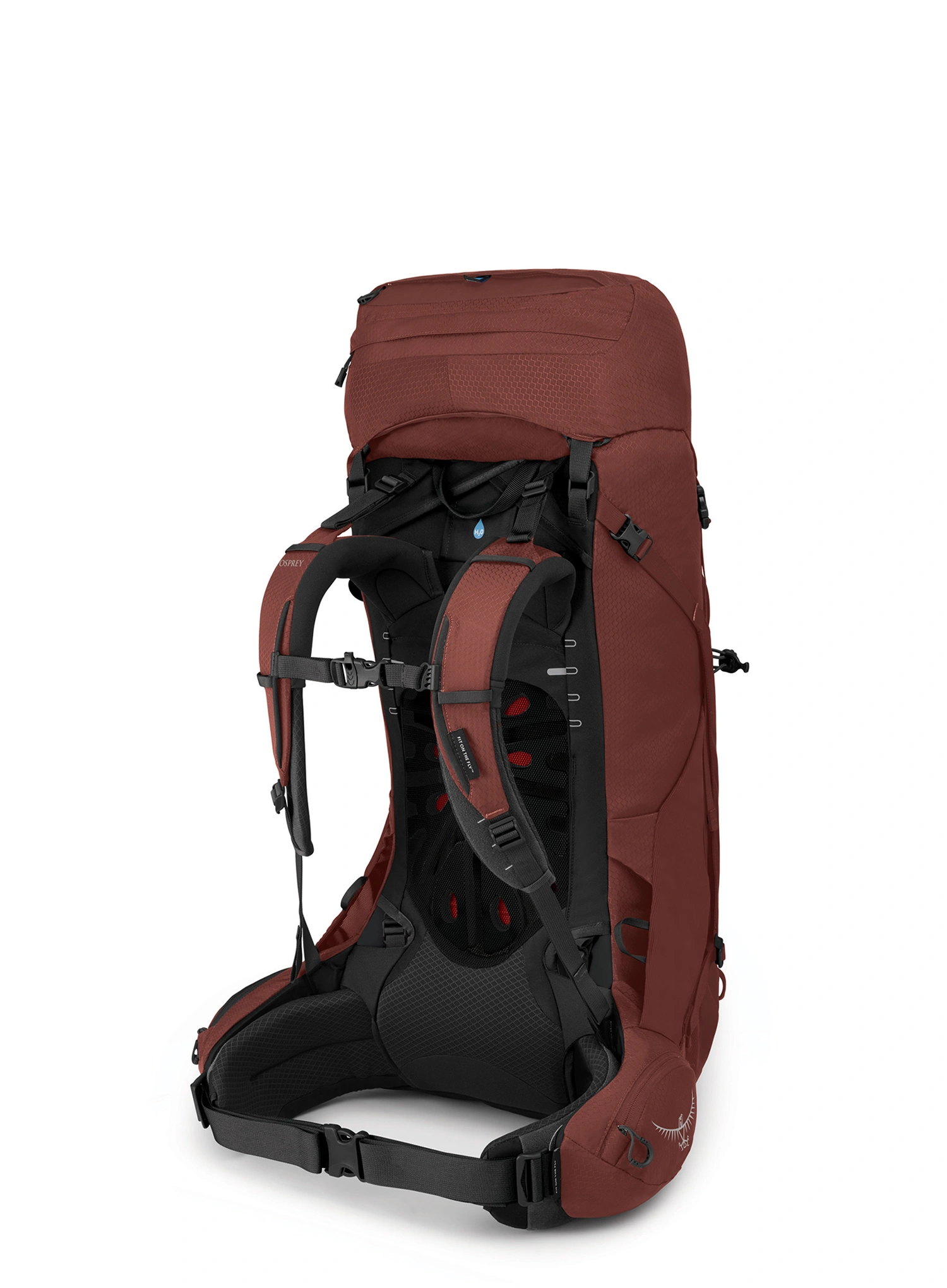 Osprey Aether 55 Túrahátizsák - deep acorn red