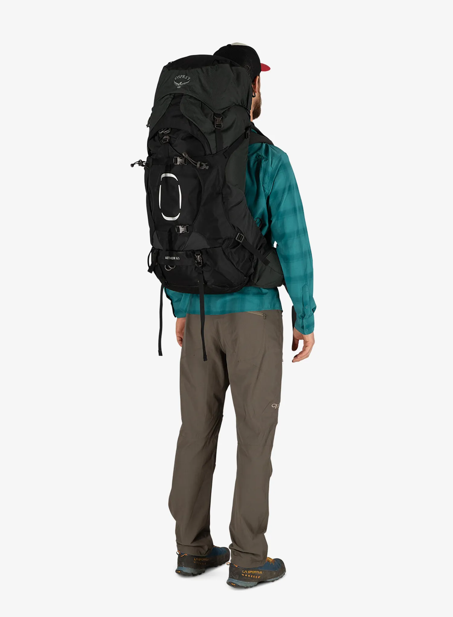 Osprey Aether 65 Túrahátizsák - black
