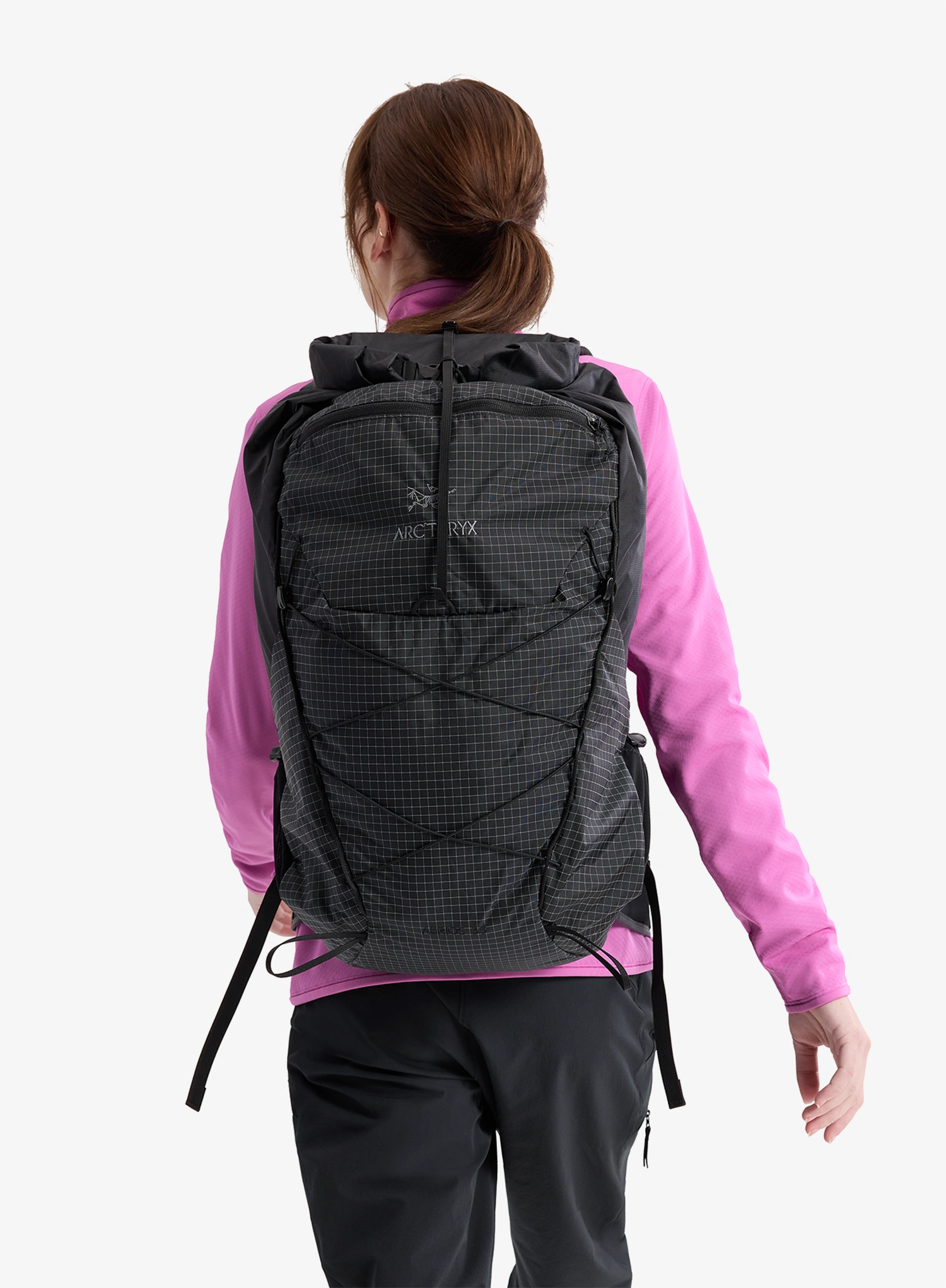 Arcteryx Aerios 35 Backpack Hátizsák kiránduláshoz - black/black