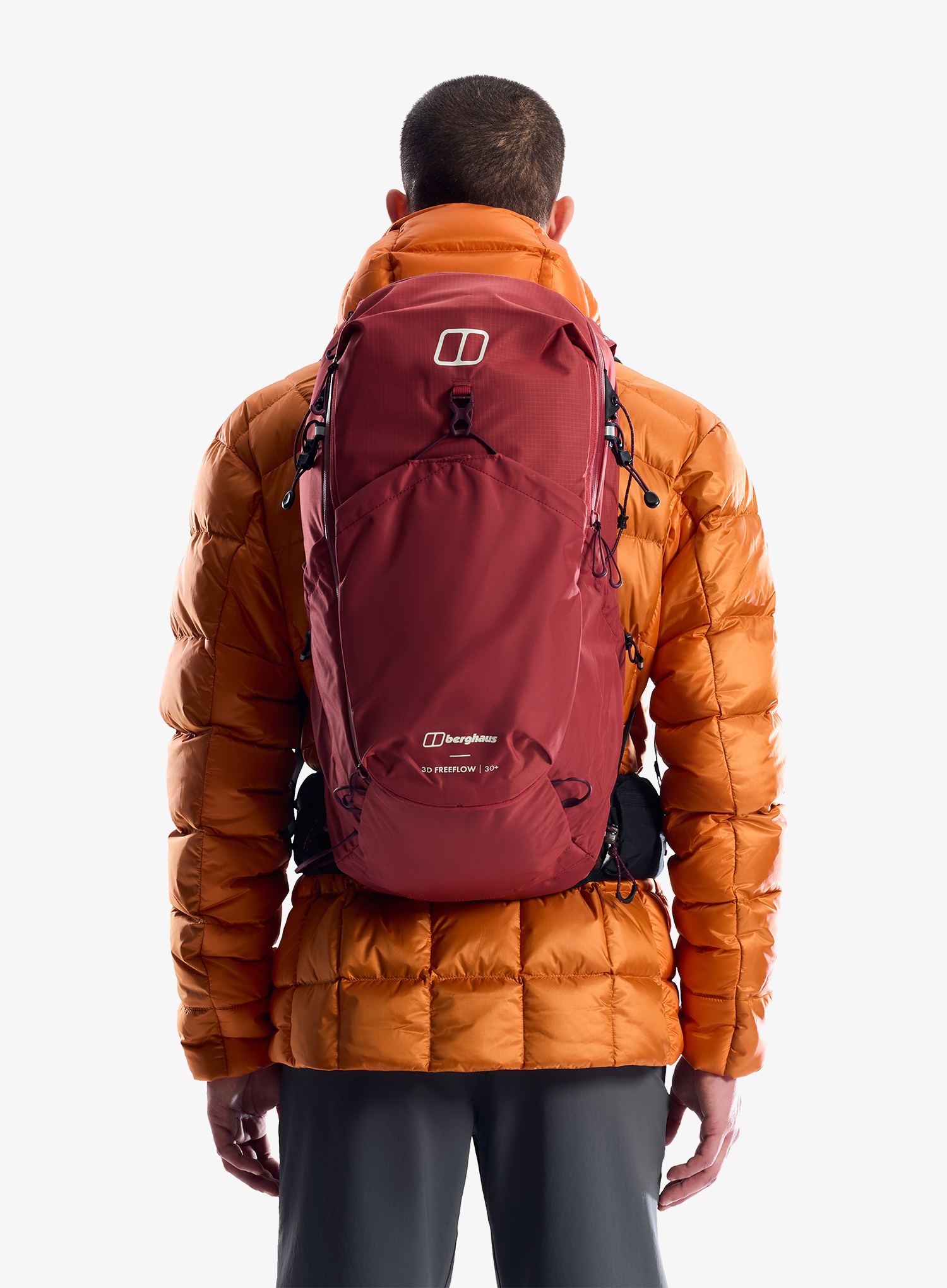 Berghaus 3D Freeflow 30+5L Hátizsák kiránduláshoz - red fury