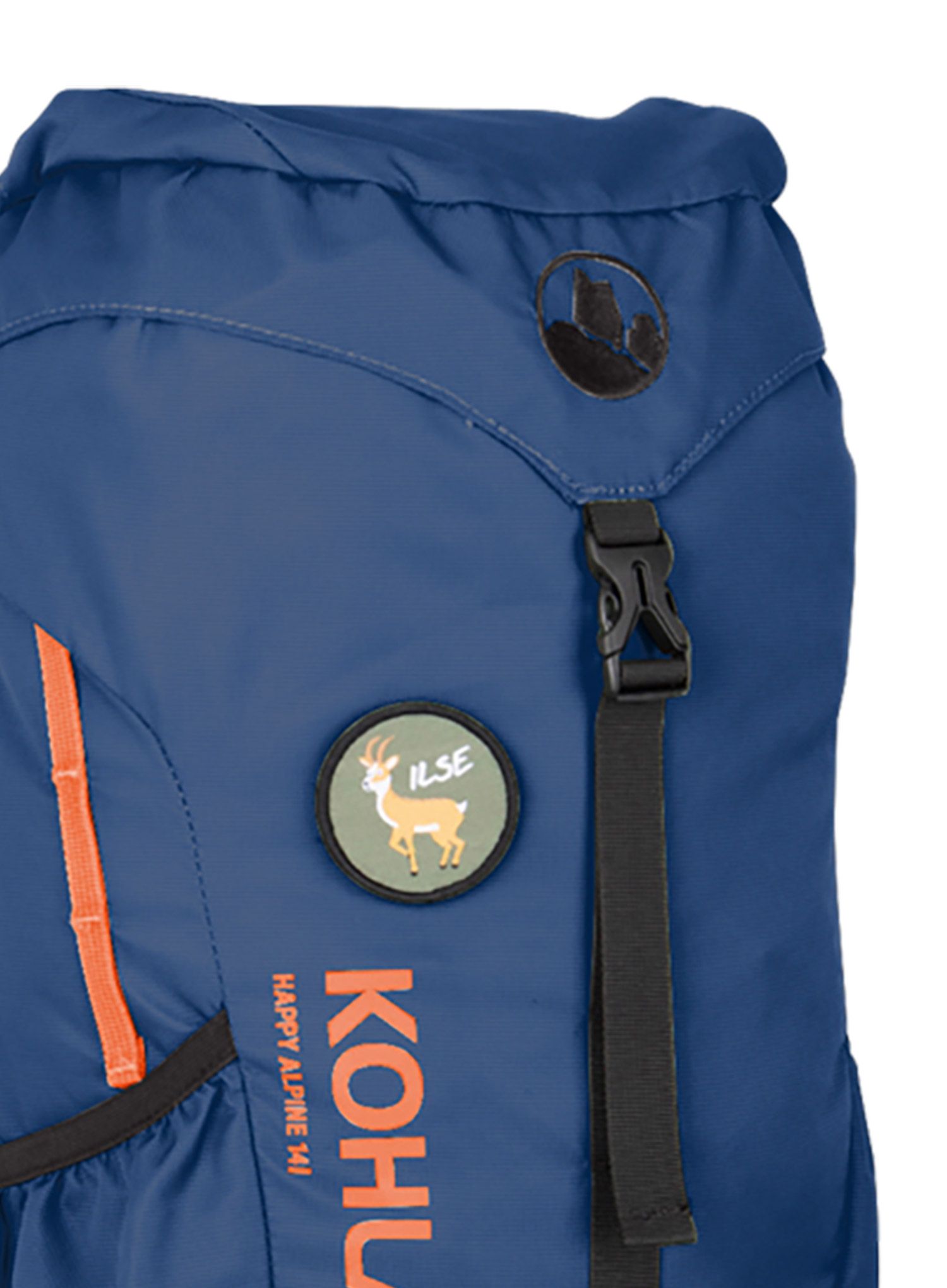 Kohla Happy Alpine 14L Gyerek túrahátizsák - navy peony/red orange