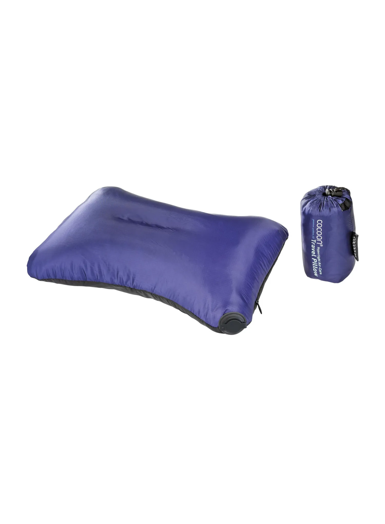 Cocoon Air-Core Pillow - Hyperlight Párna - black/dark blue