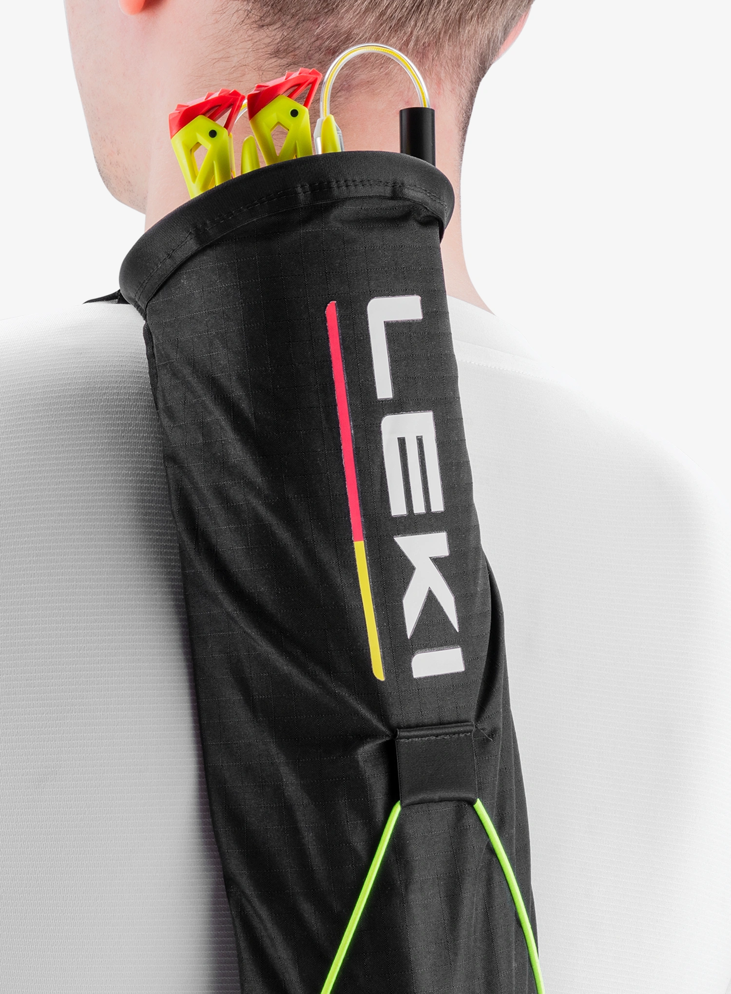 Leki Trail Running Quiver Tok botokhoz - black