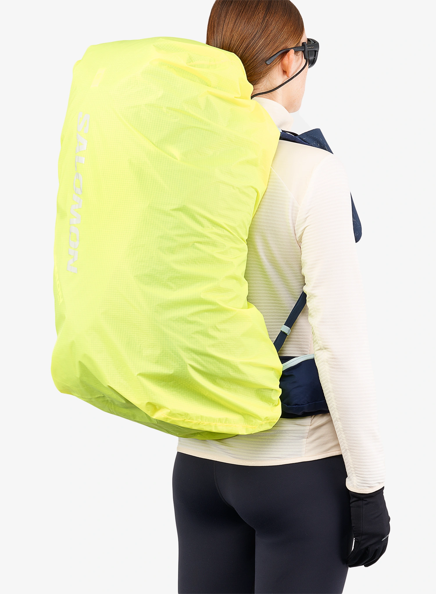 Salomon Rain Cover Large Hátizsákhuzat - safety yellow