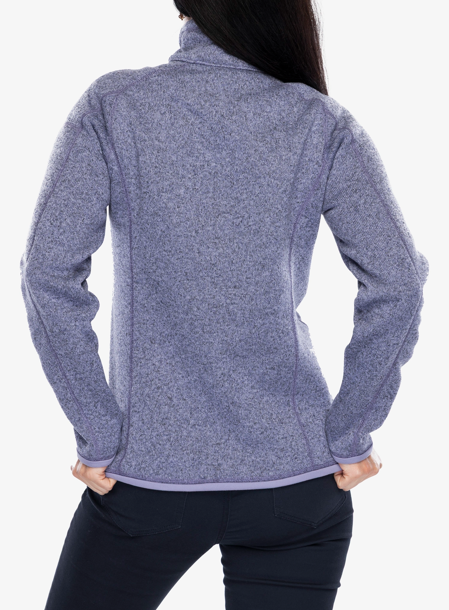 Patagonia Better Sweater 1/4 Zip Női polár - concrete purple