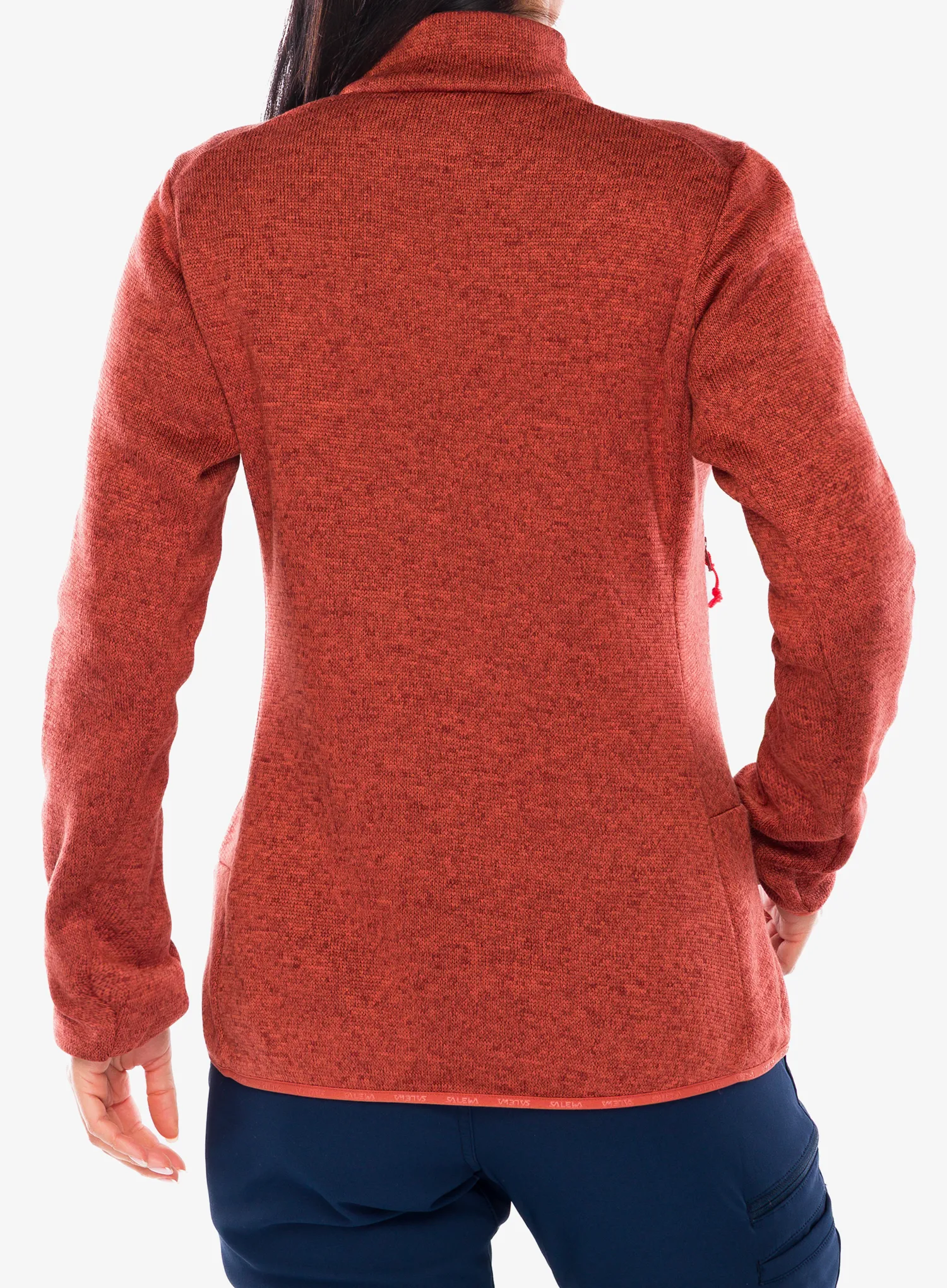 Salewa Puez Rocca PL Jacket Női polár - etruscan red