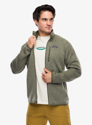 Patagonia Better Sweater Jacket Polár - river rock green
