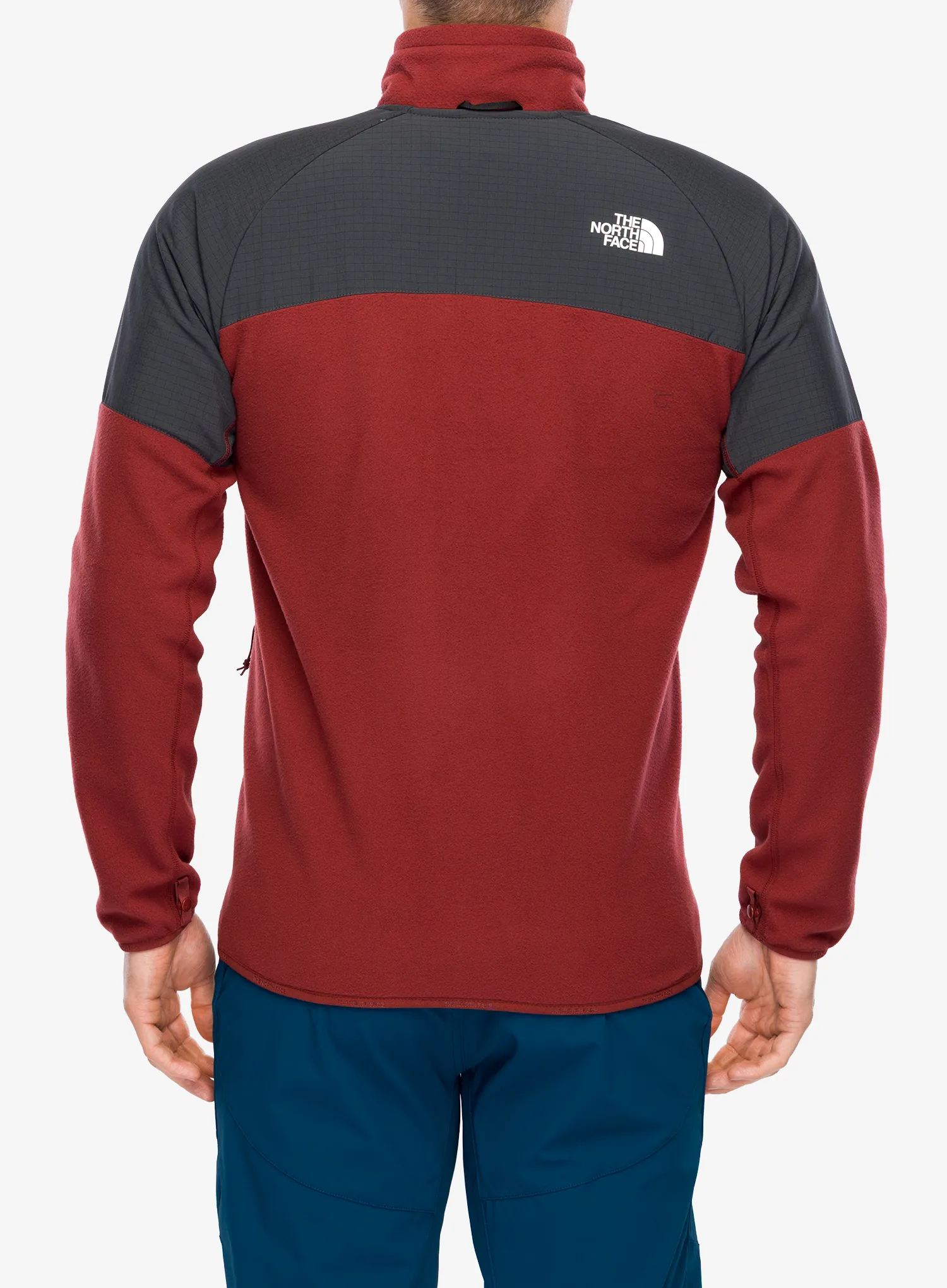 The North Face Glacier Heavyweight Full Zip Jacket Polár - sumac/asphalt grey