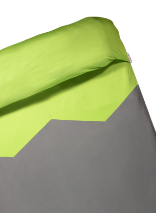 Klymit Double V Sheet Pad Cover Lepedő - green/grey
