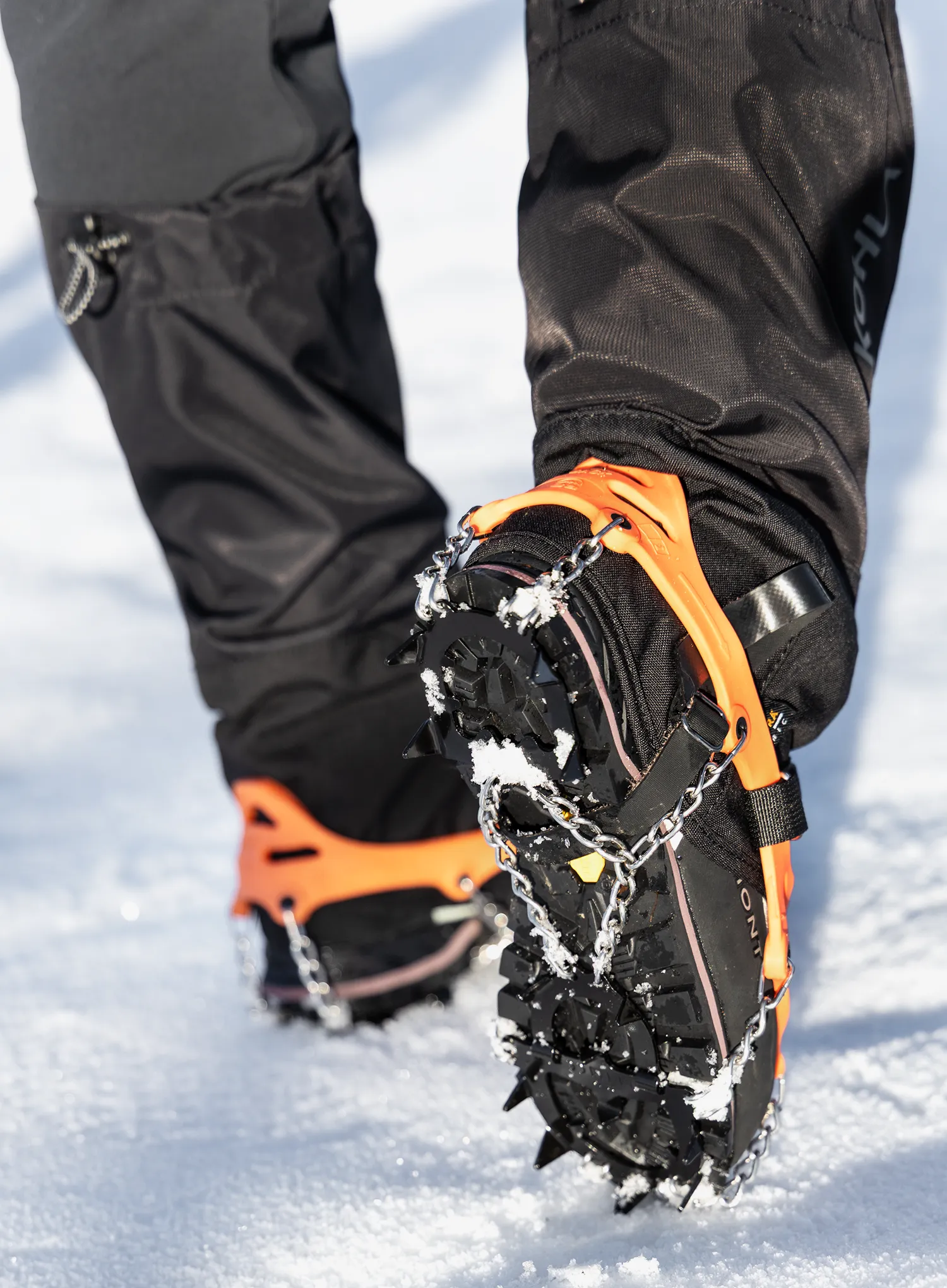 8a Hiking Crampons Csúszásgátló - orange