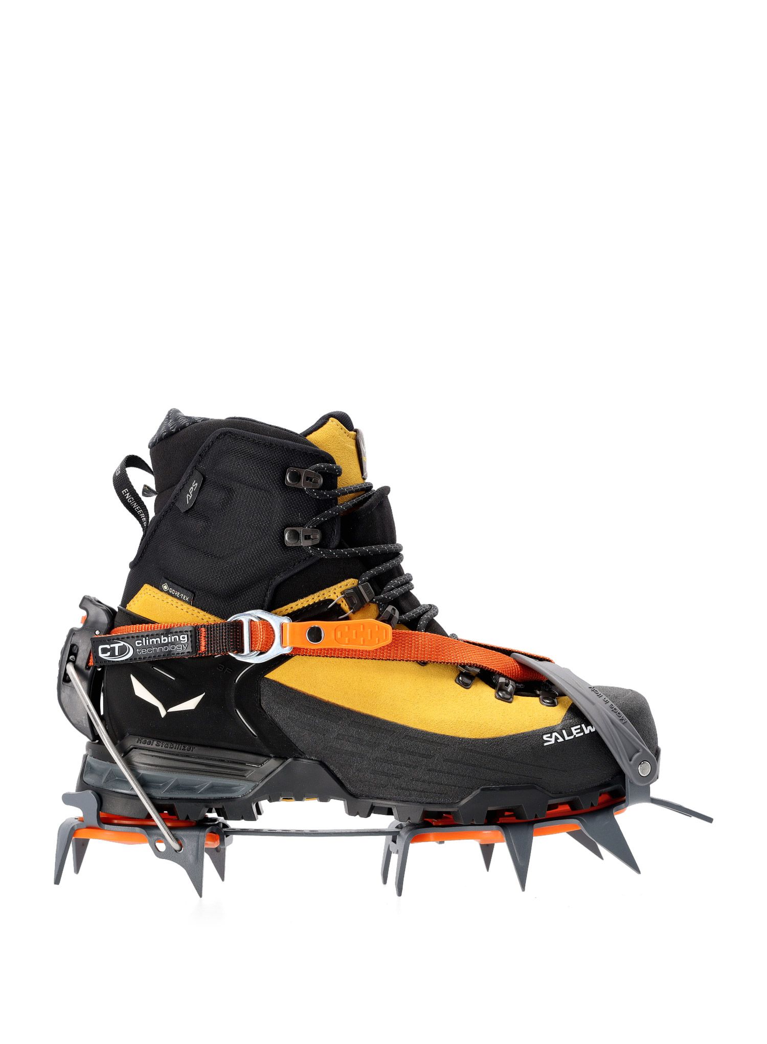 Climbing Technology/SKYLOTEC Nuptse Evo Semi-automatic Félautomata hágóvas - gray
