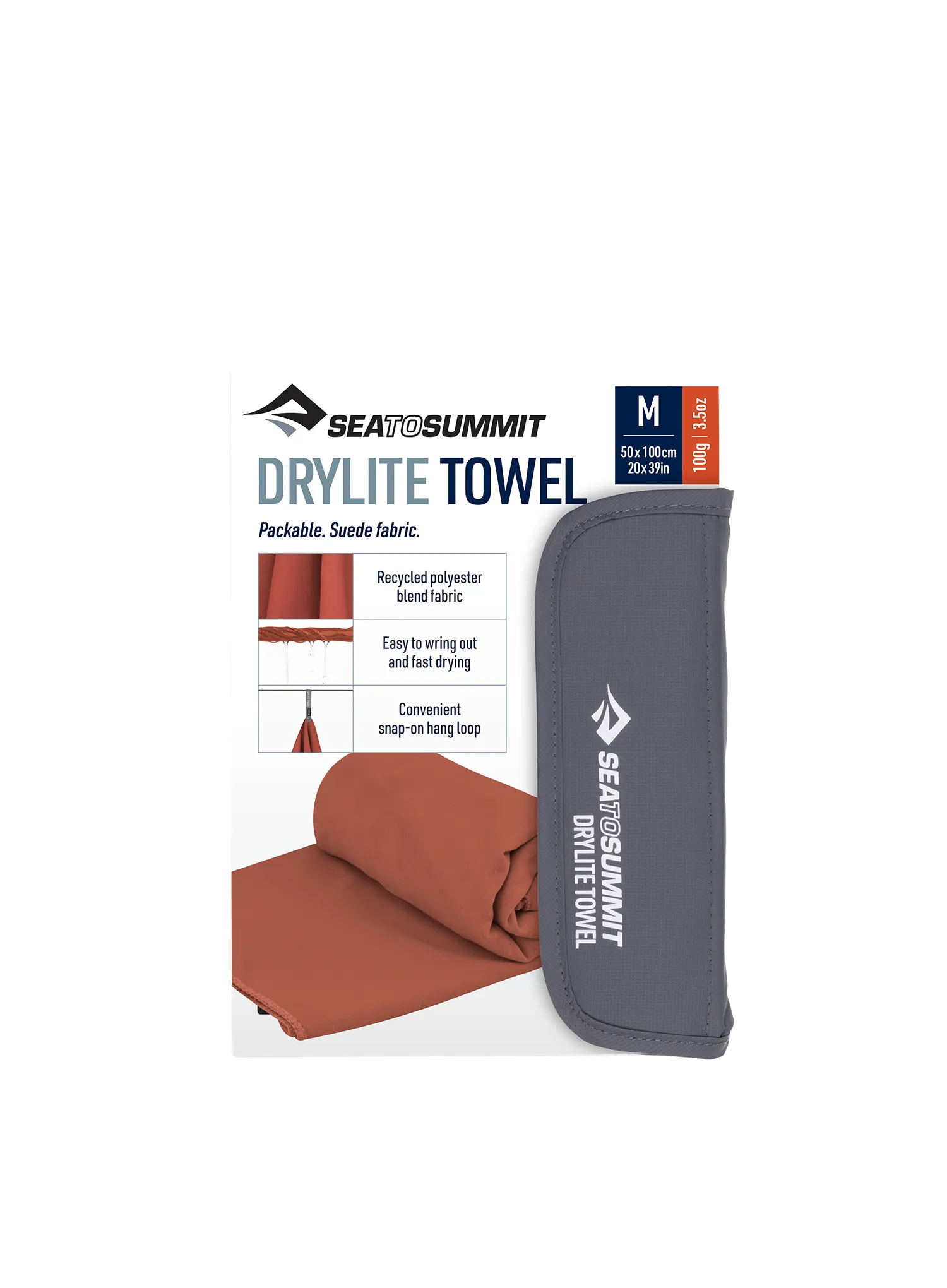 Sea To Summit DryLite Towel M Gyorsan száradó törölköző - picante