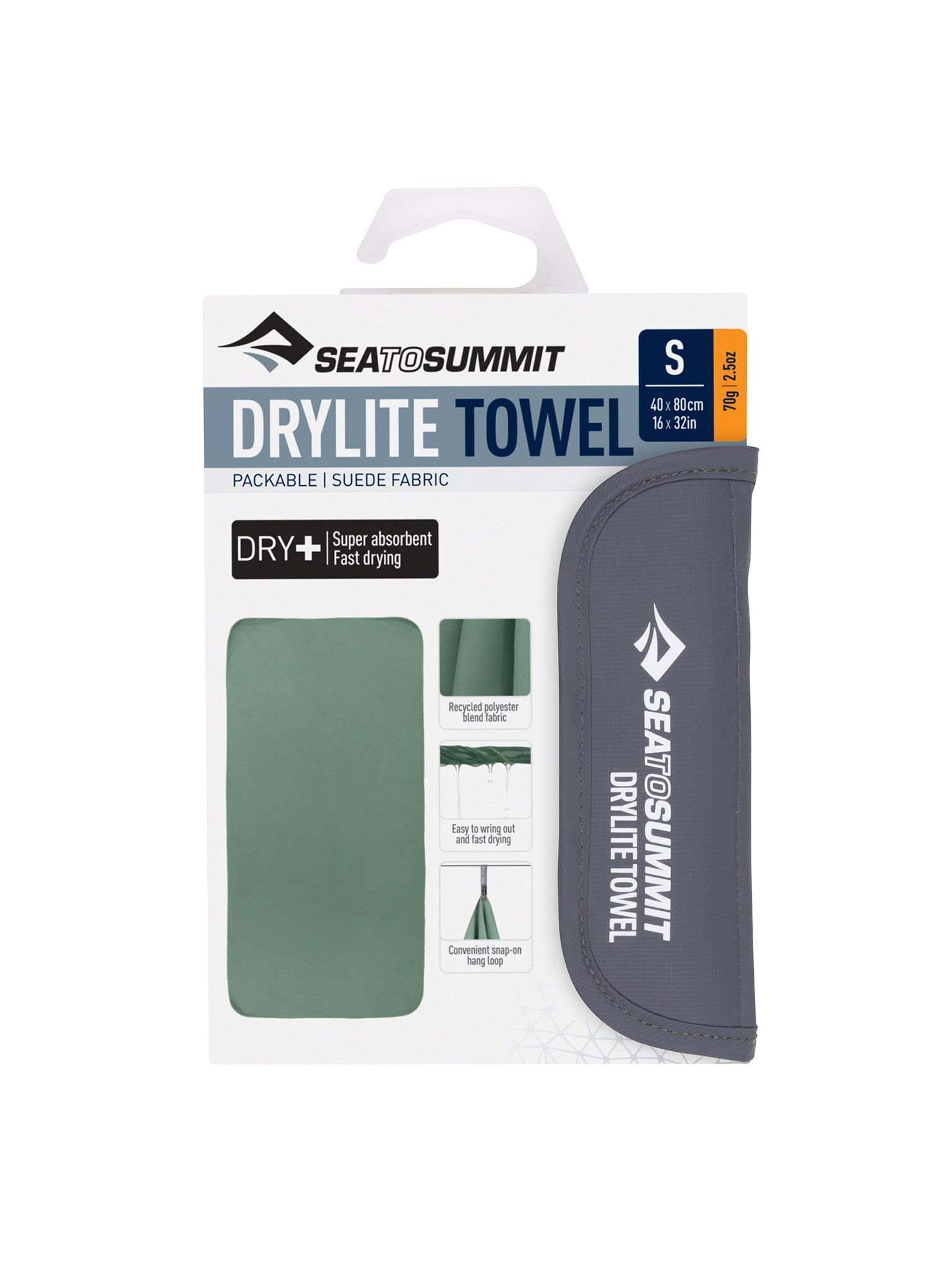Sea To Summit DryLite Towel S Törölköző - sage